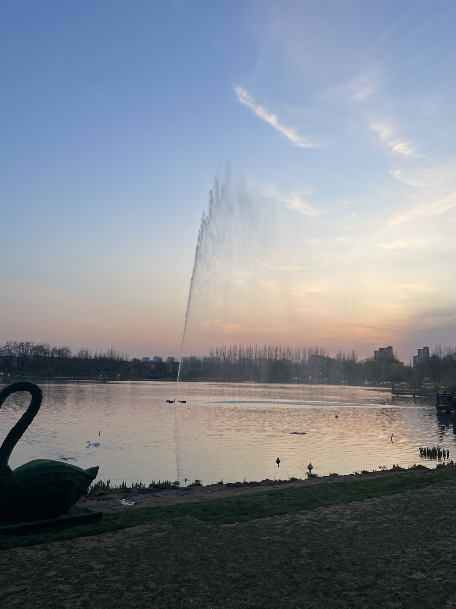 固安孔雀城大湖公园旅行图片 1