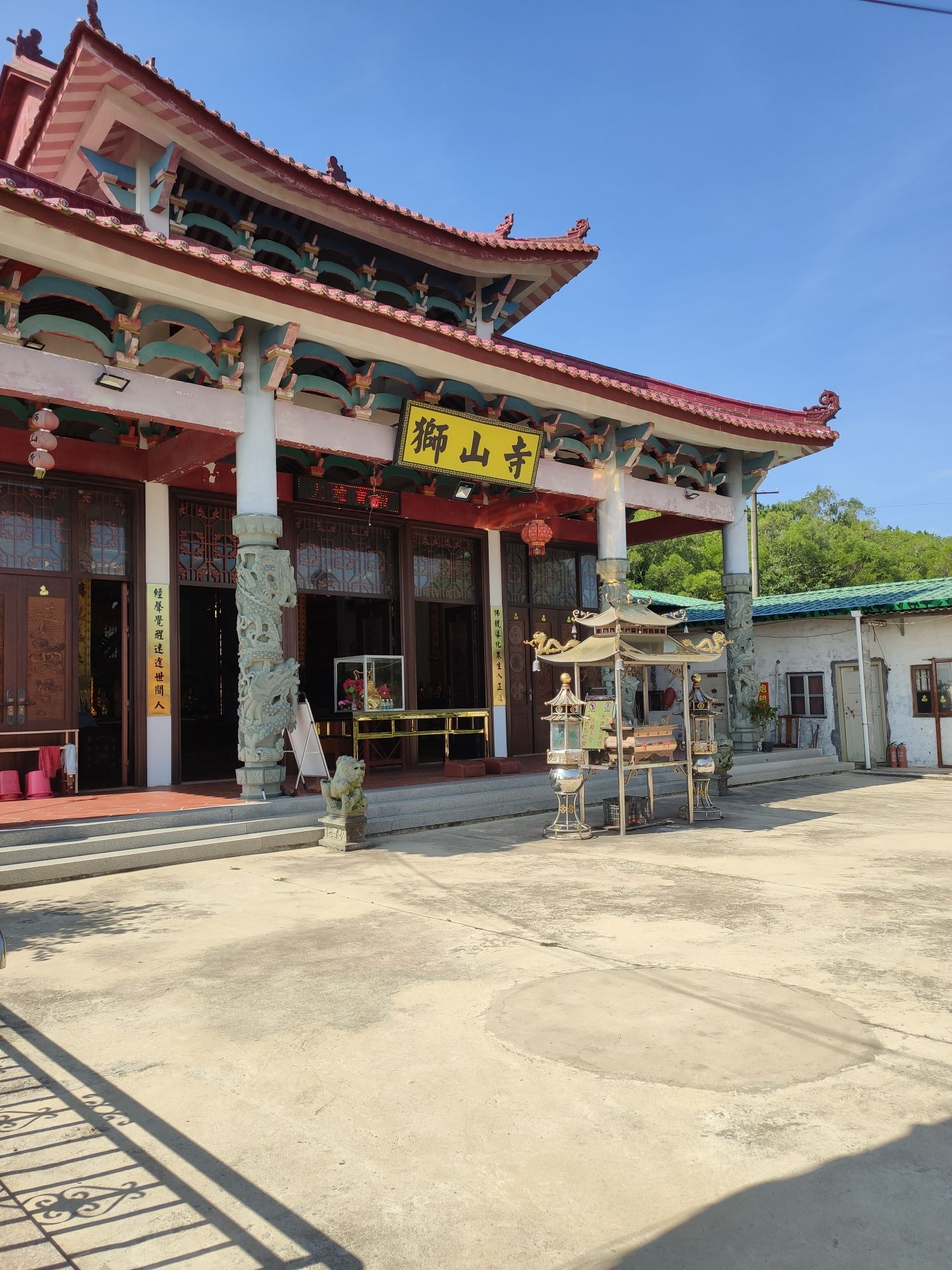 漳浦县杜浔镇狮山寺实景照片