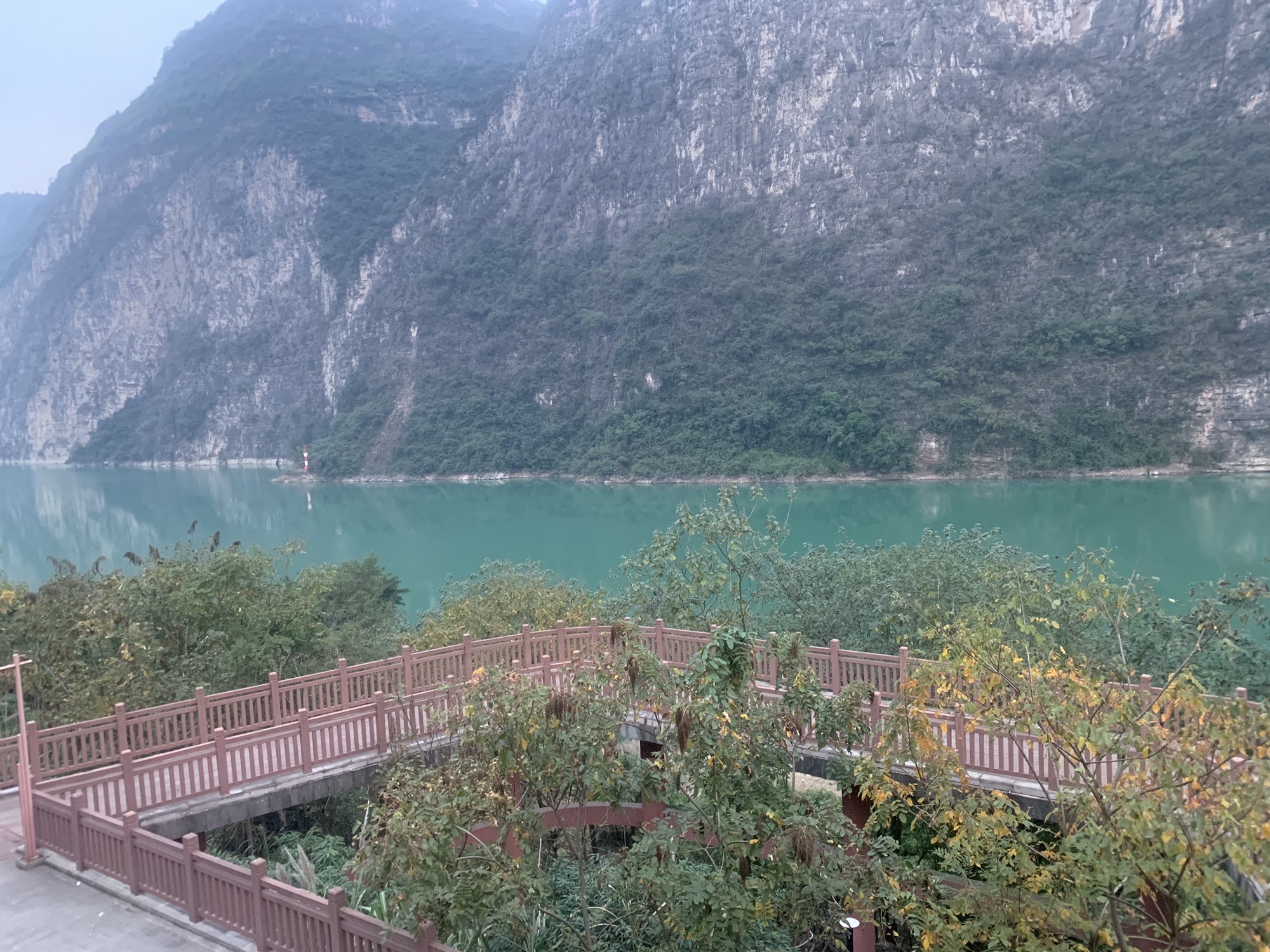 乌江赤壁观景台旅行图片 1