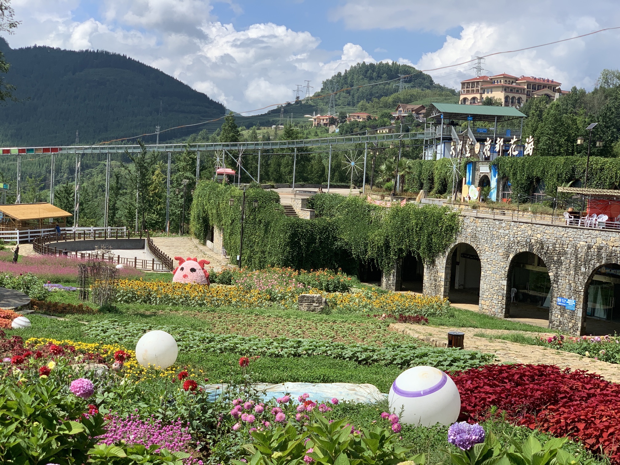 大河堡凉都花海旅行图片 2