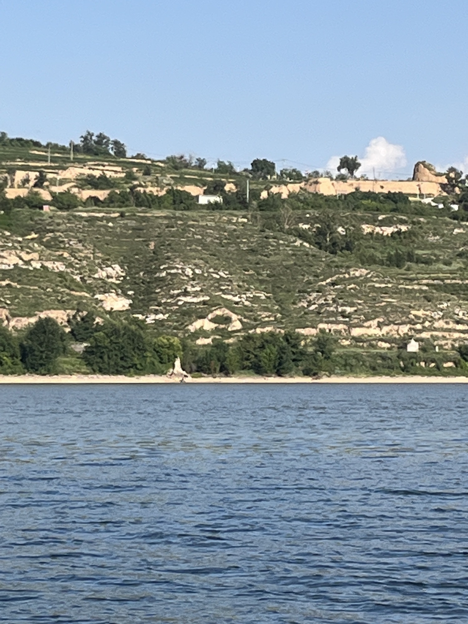 万家寨水利枢纽大坝风景区