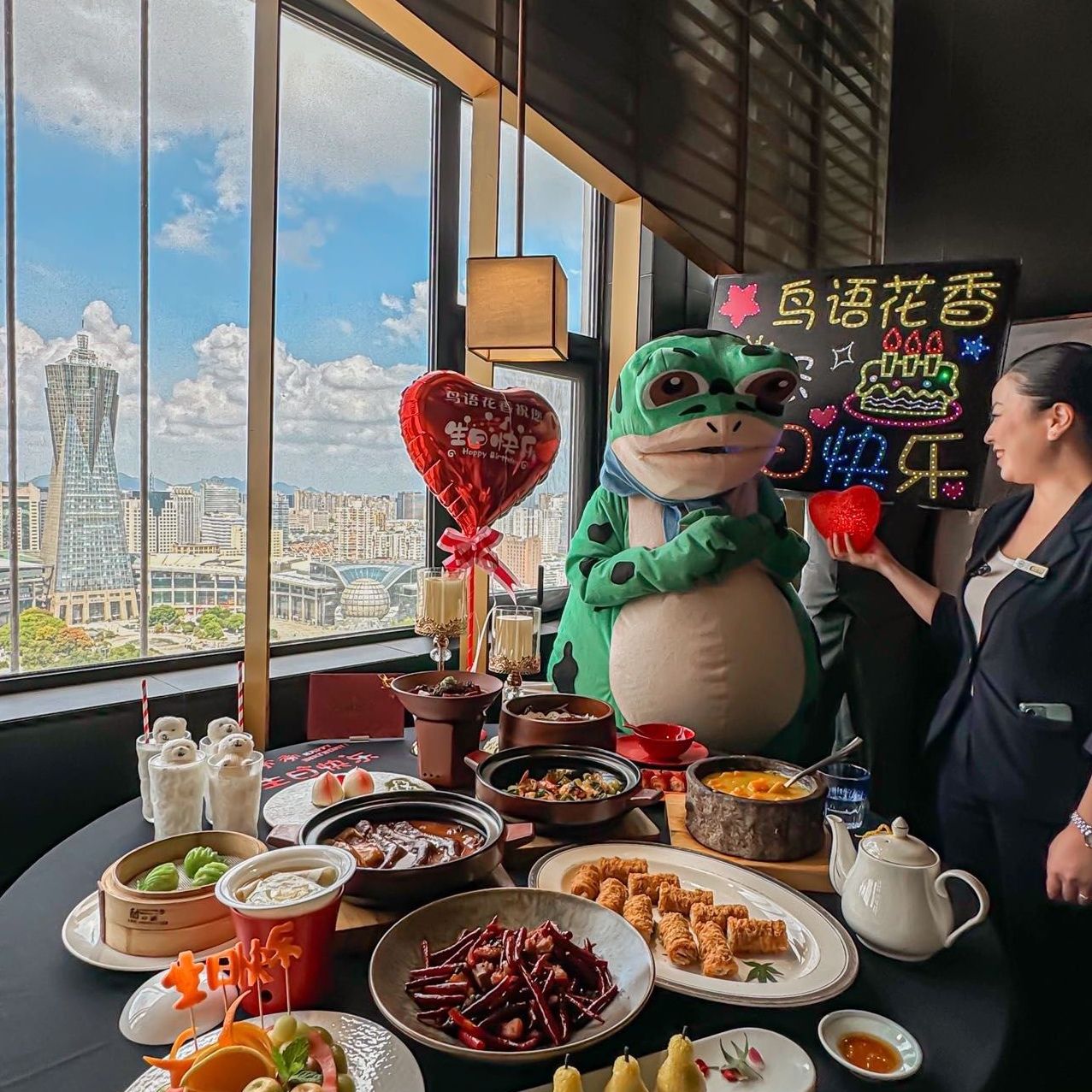 鸟语花香·高空景观餐厅(杭州大厦店)