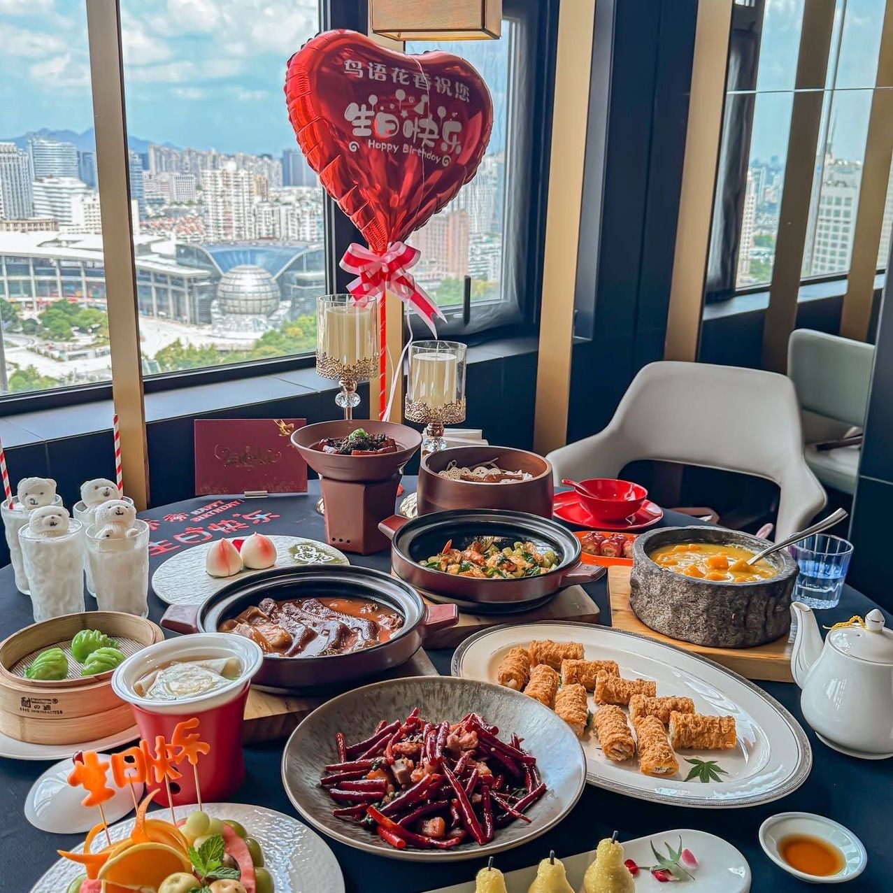 鸟语花香·高空景观餐厅(杭州大厦店)