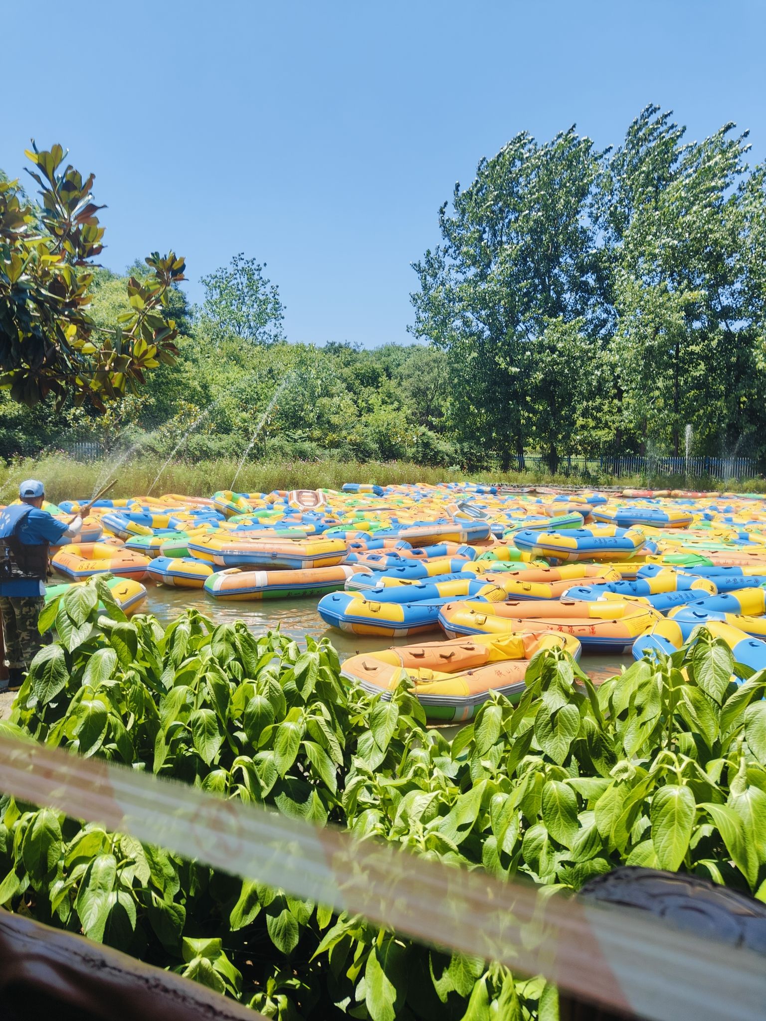 铁山寺森林公园峡谷漂流