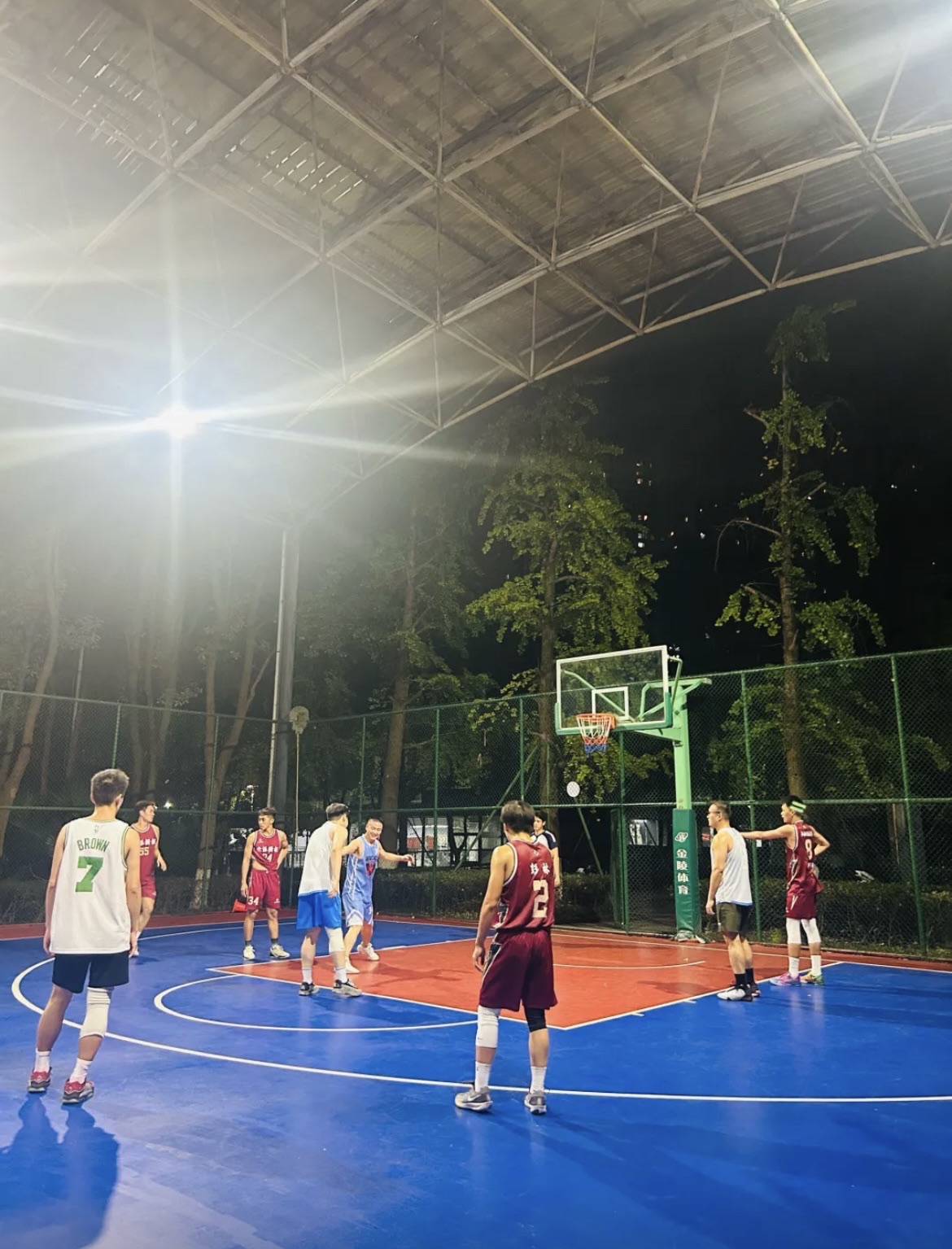 场地封面-江北石子山体育公园-篮球场