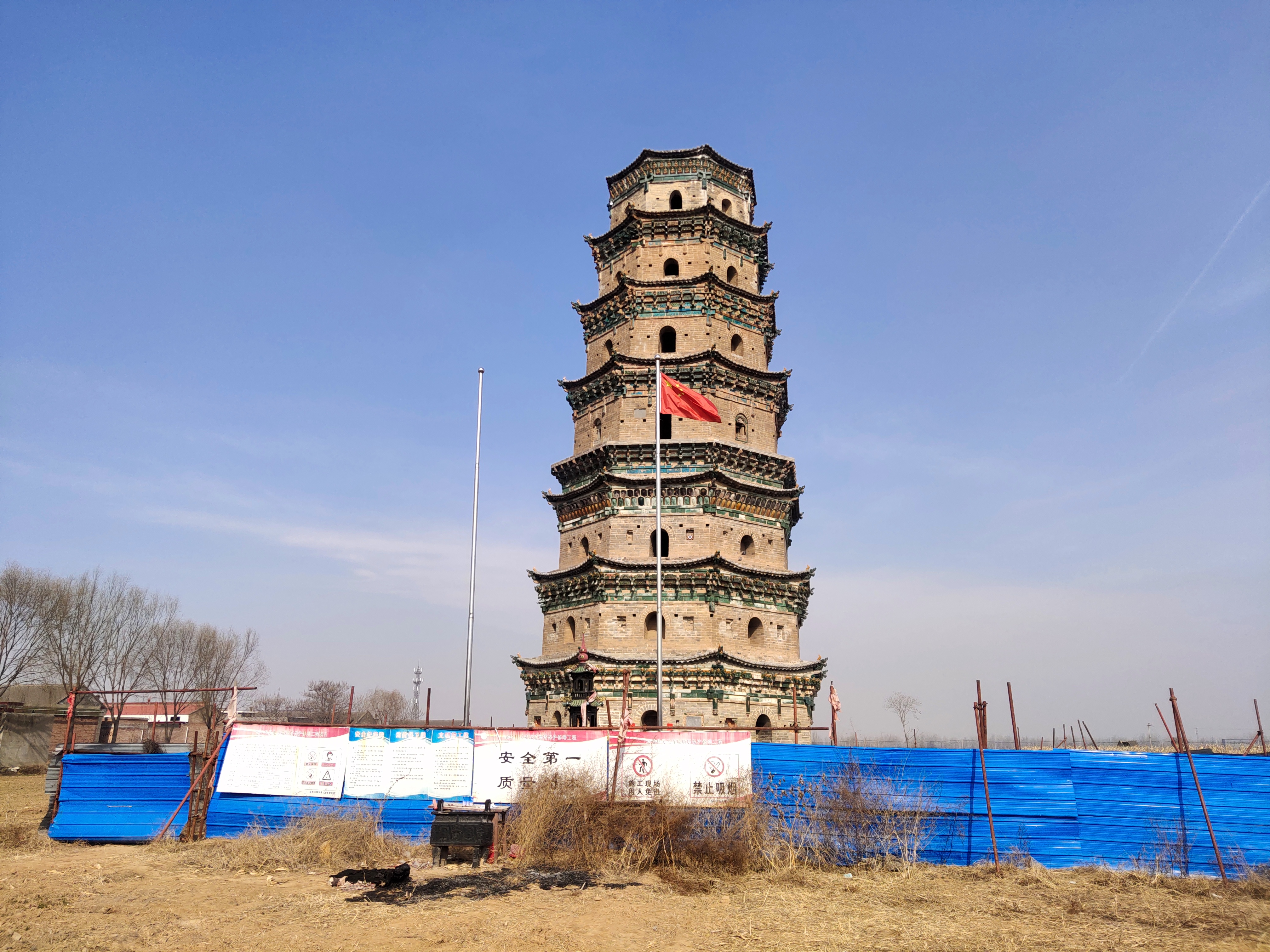 灵光寺琉璃塔旅行图片 2