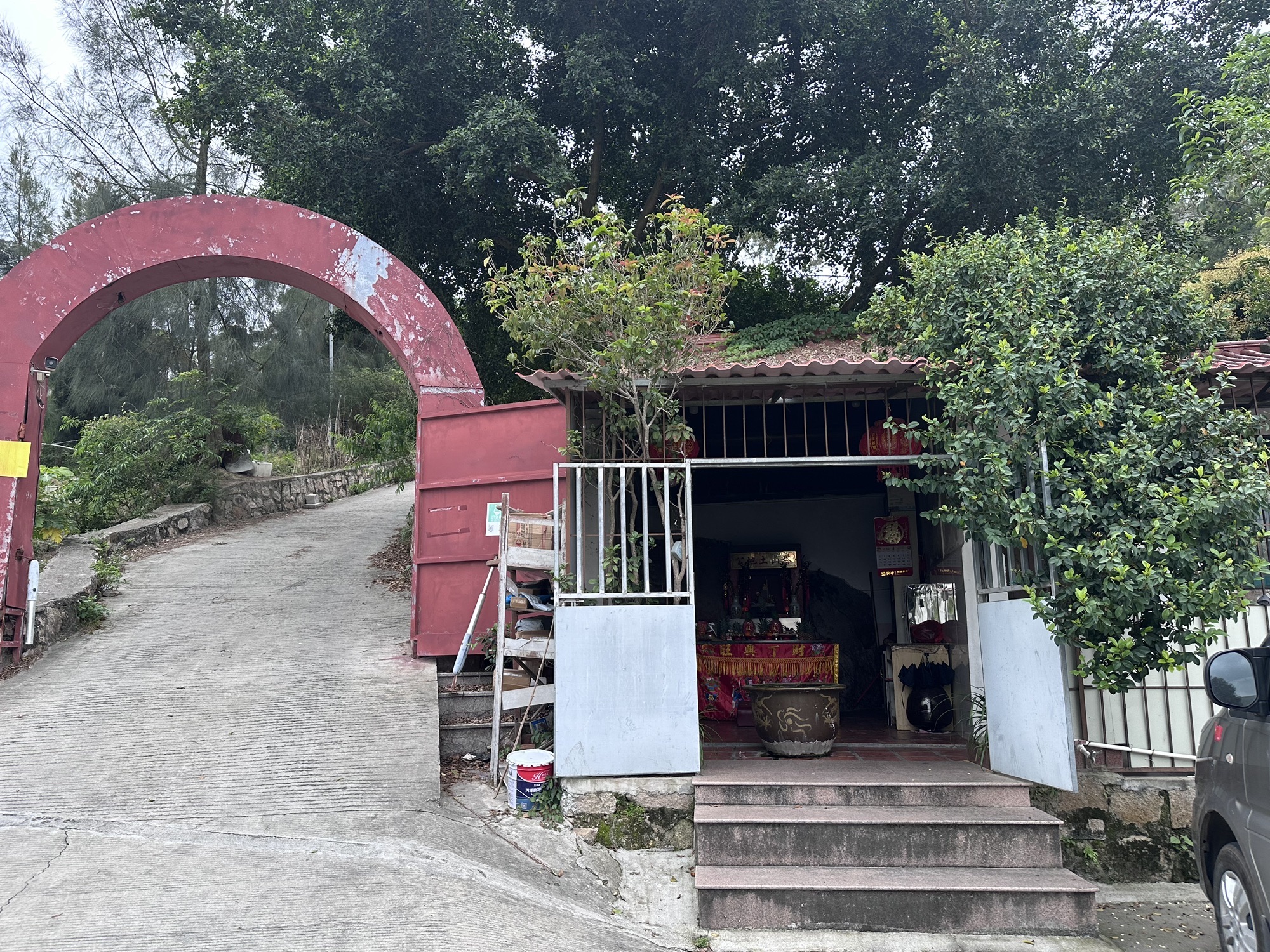 西林村塔山土地公庙实景照片