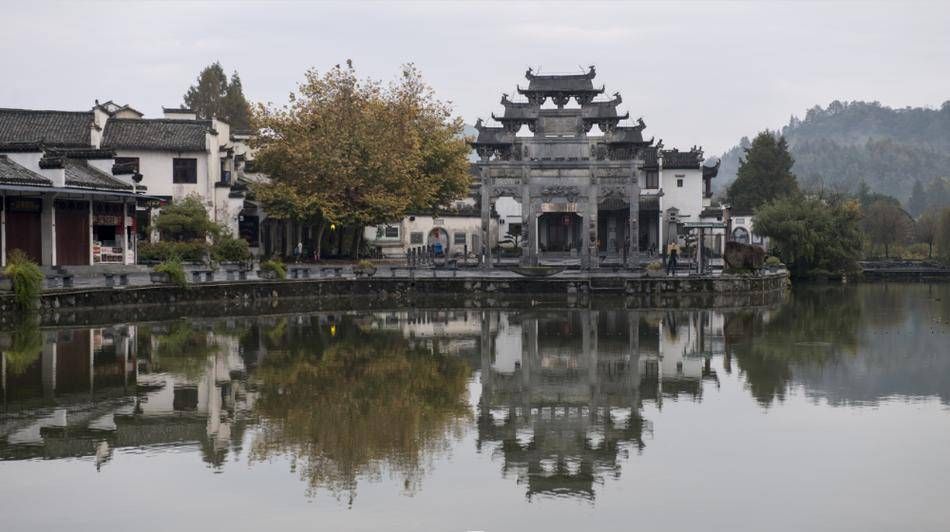 徽派建筑群旅行图片 2