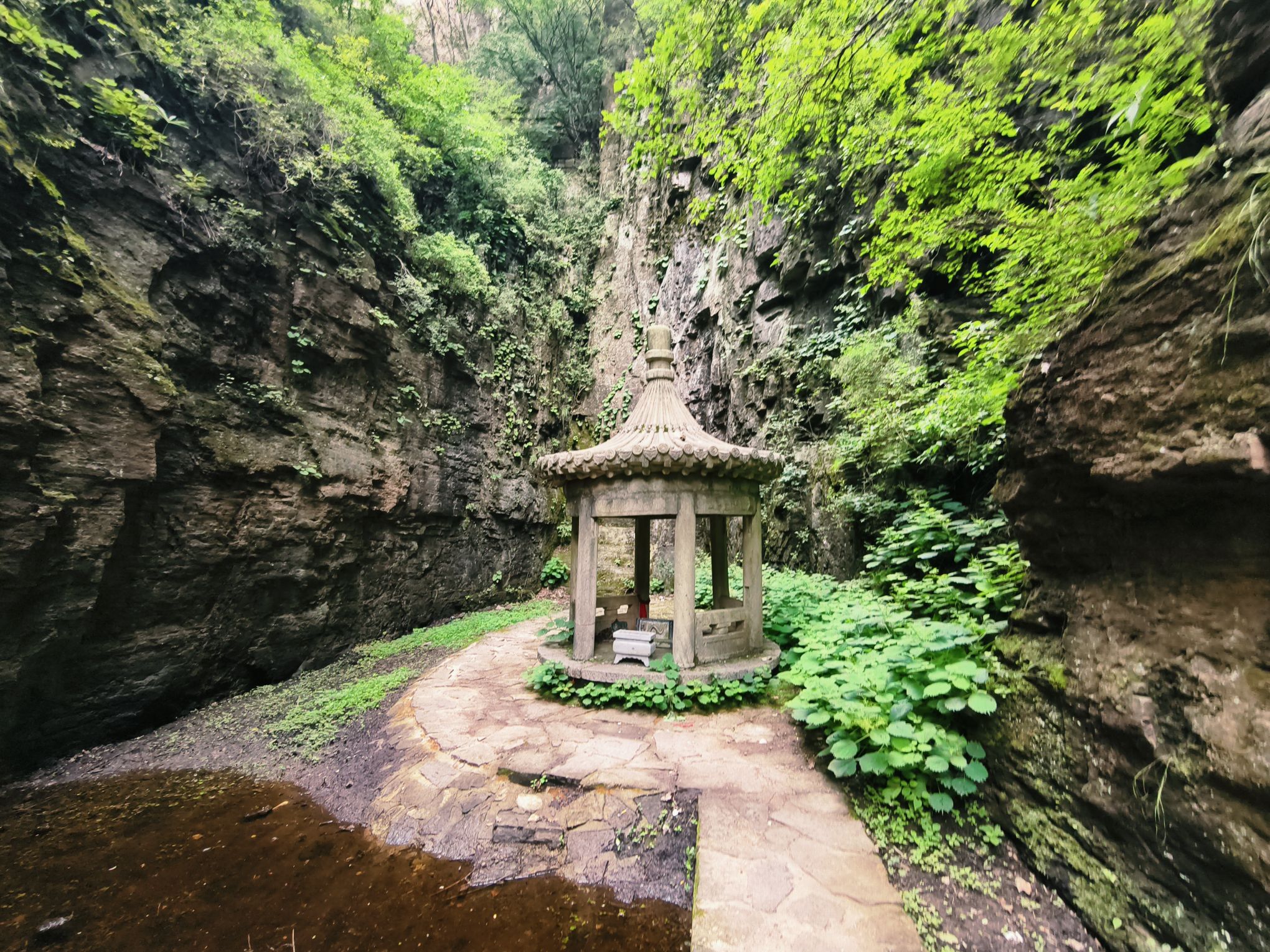 黑龙池石亭