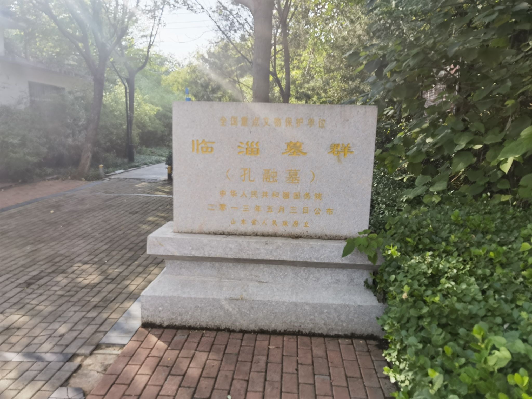 孔融墓旅行图片