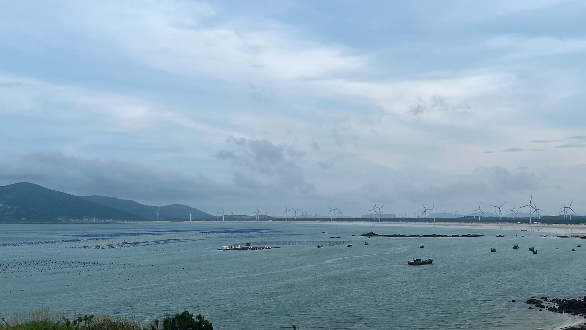 长江澳风力发电景观区旅行图片 3