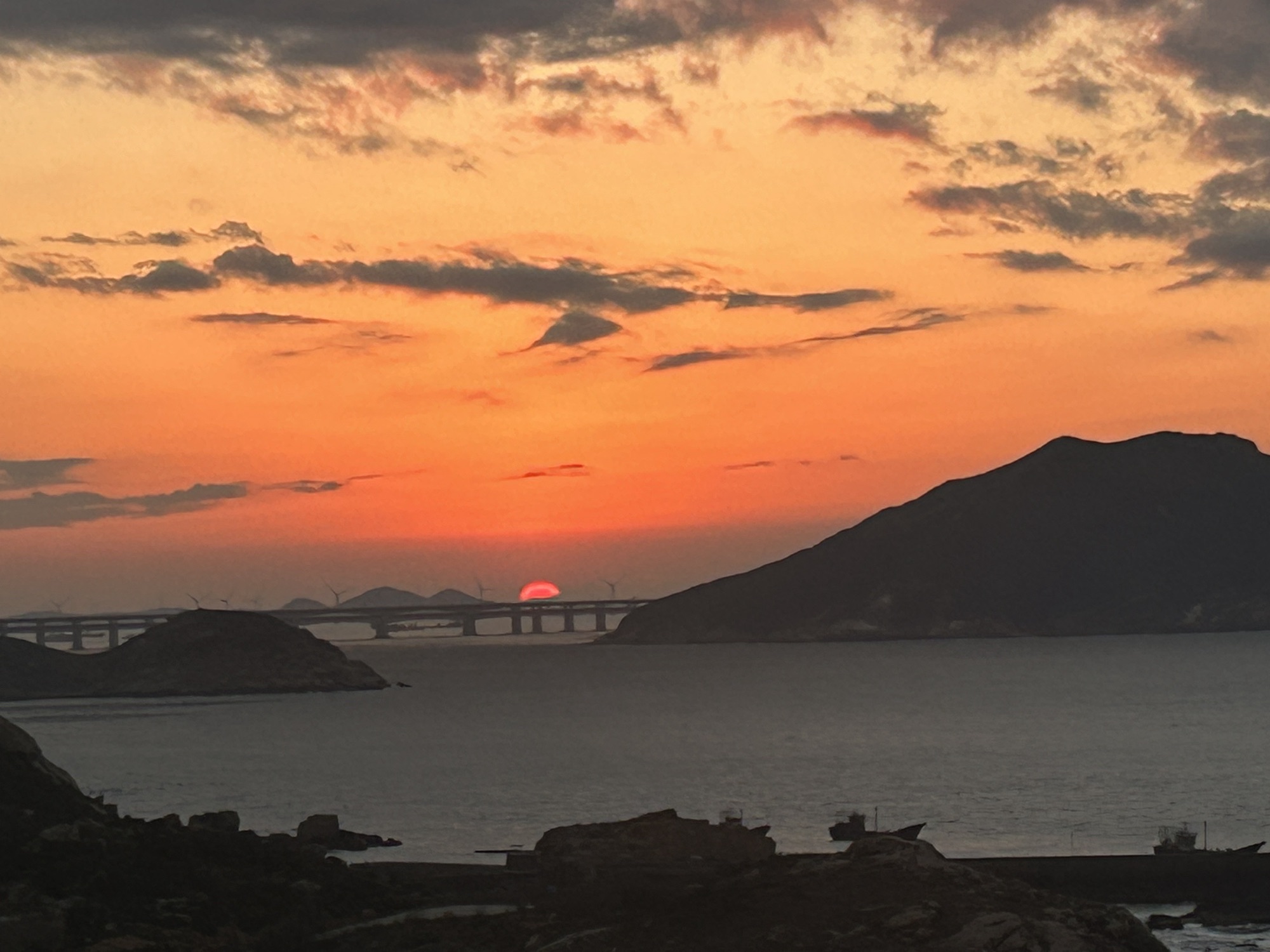 长江澳风力发电景观区旅行图片 1