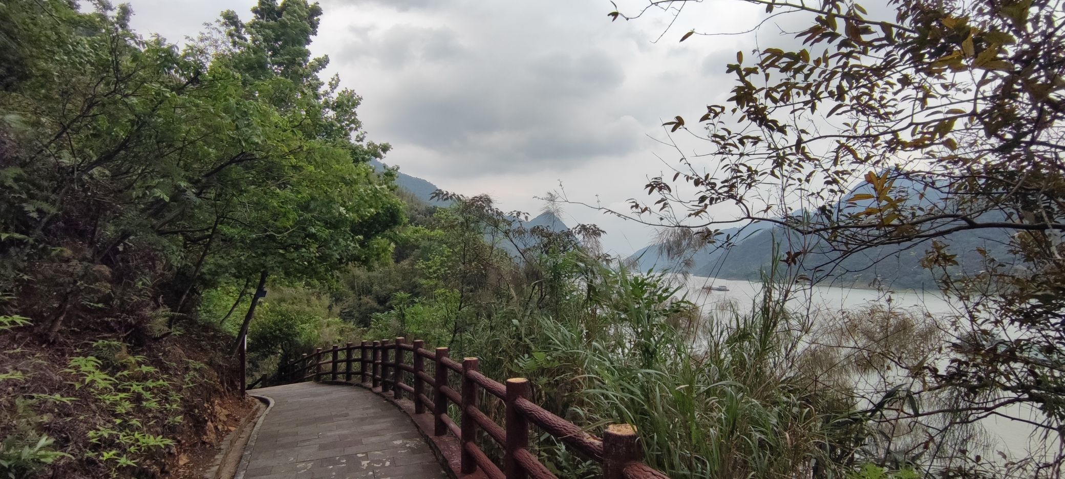 羚羊峡古栈道森林公园旅行图片 1