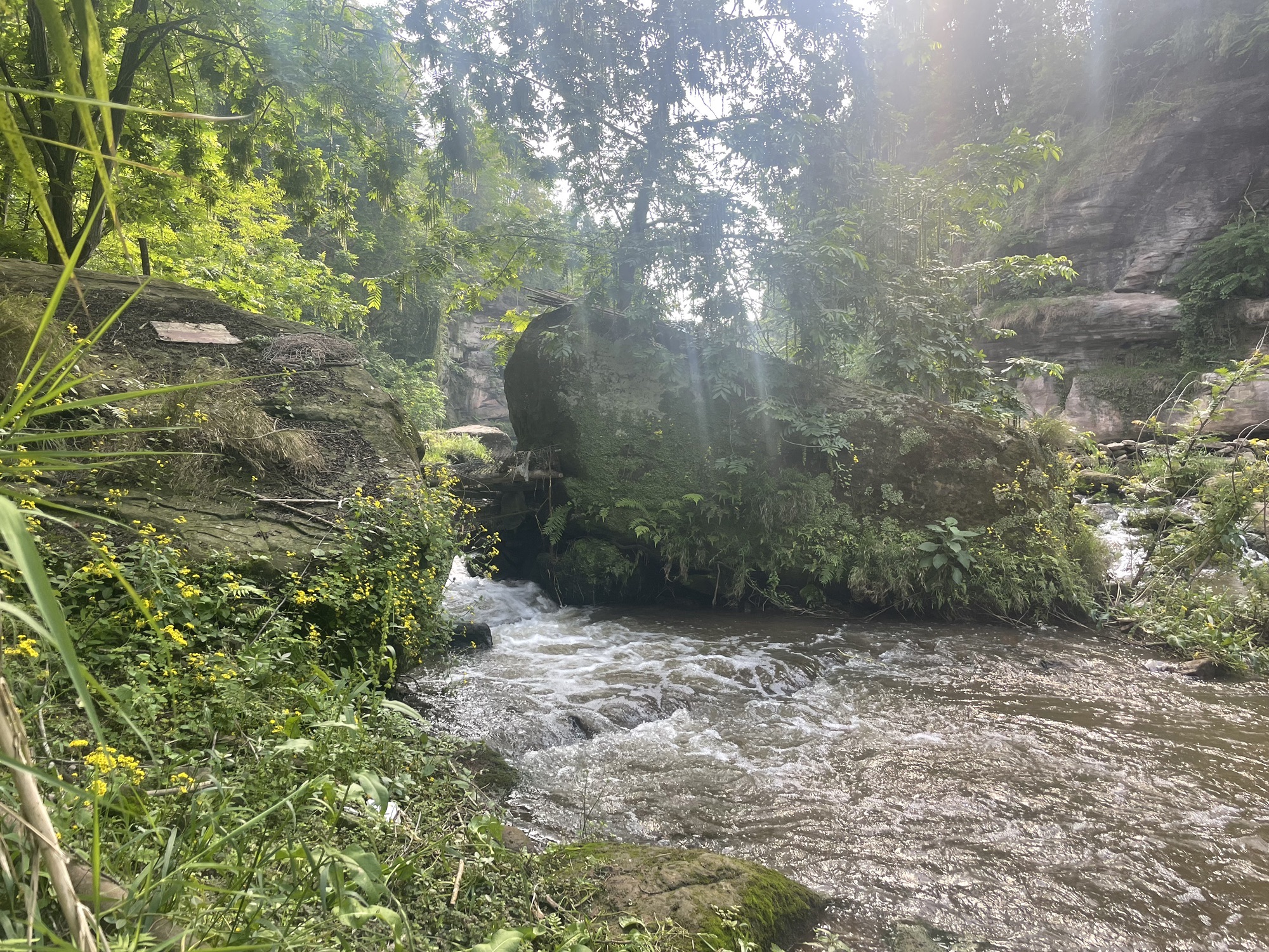 磨溪滕塘风景区旅行图片 2