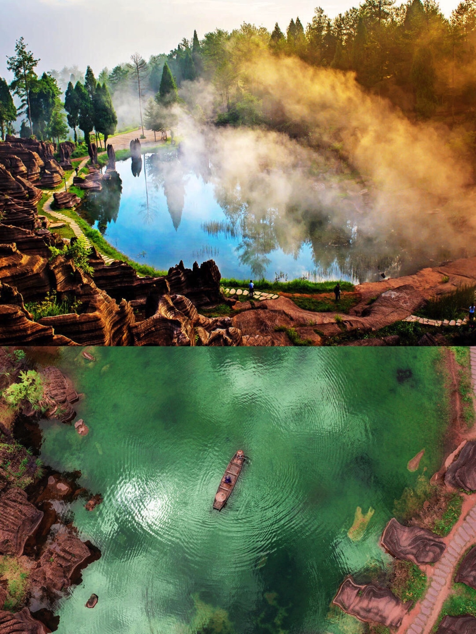 红石林酉水画廊旅行图片 1