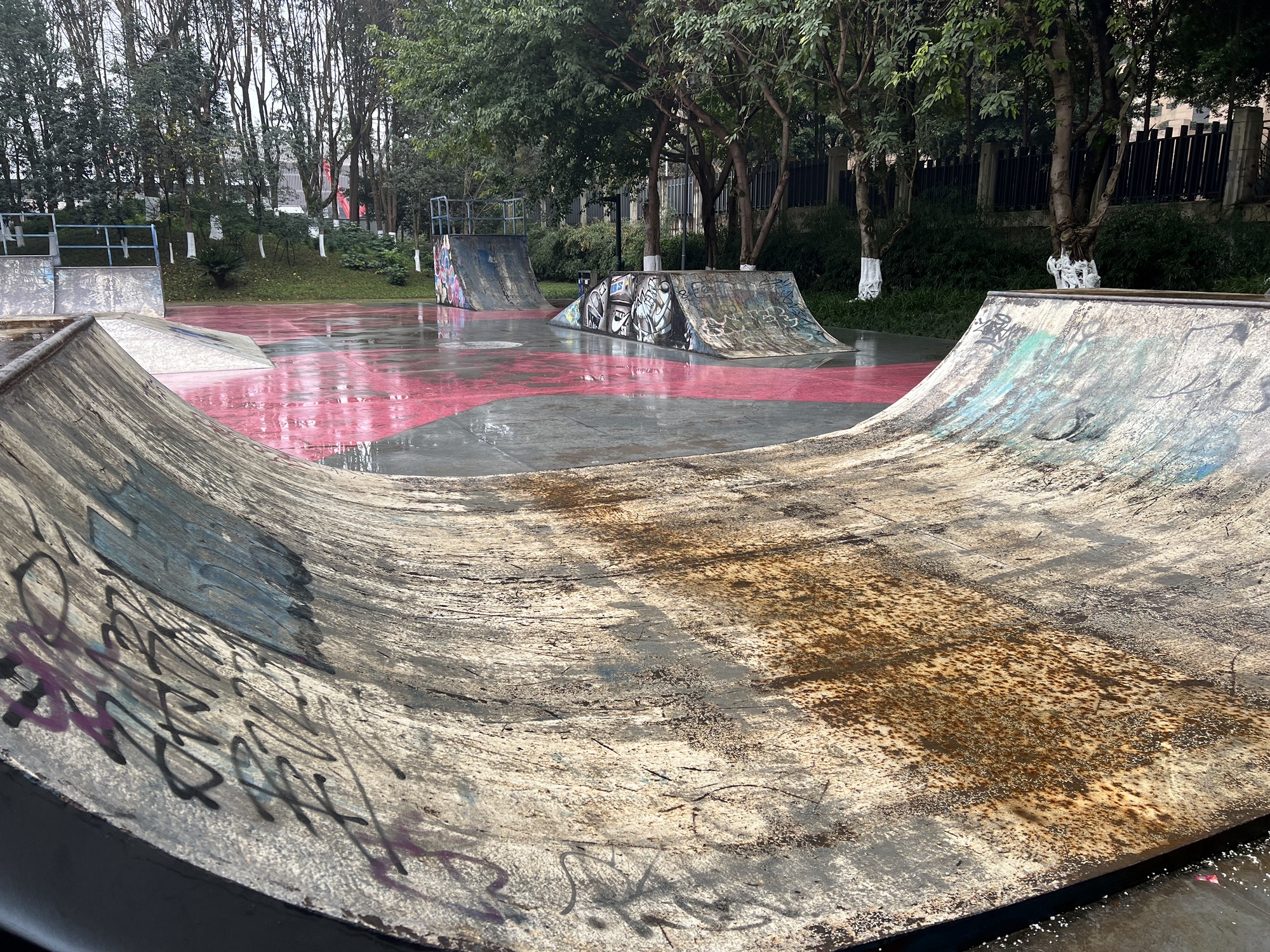 大学城滑板公园旅行图片 1