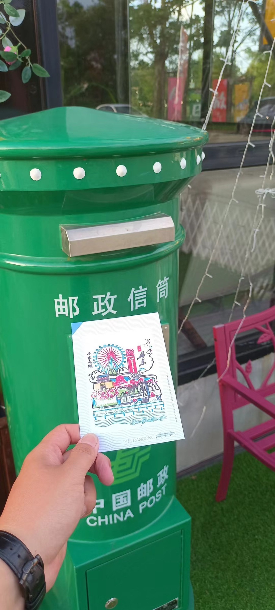 丹东之眼中国边境摩天轮公园旅行图片 2