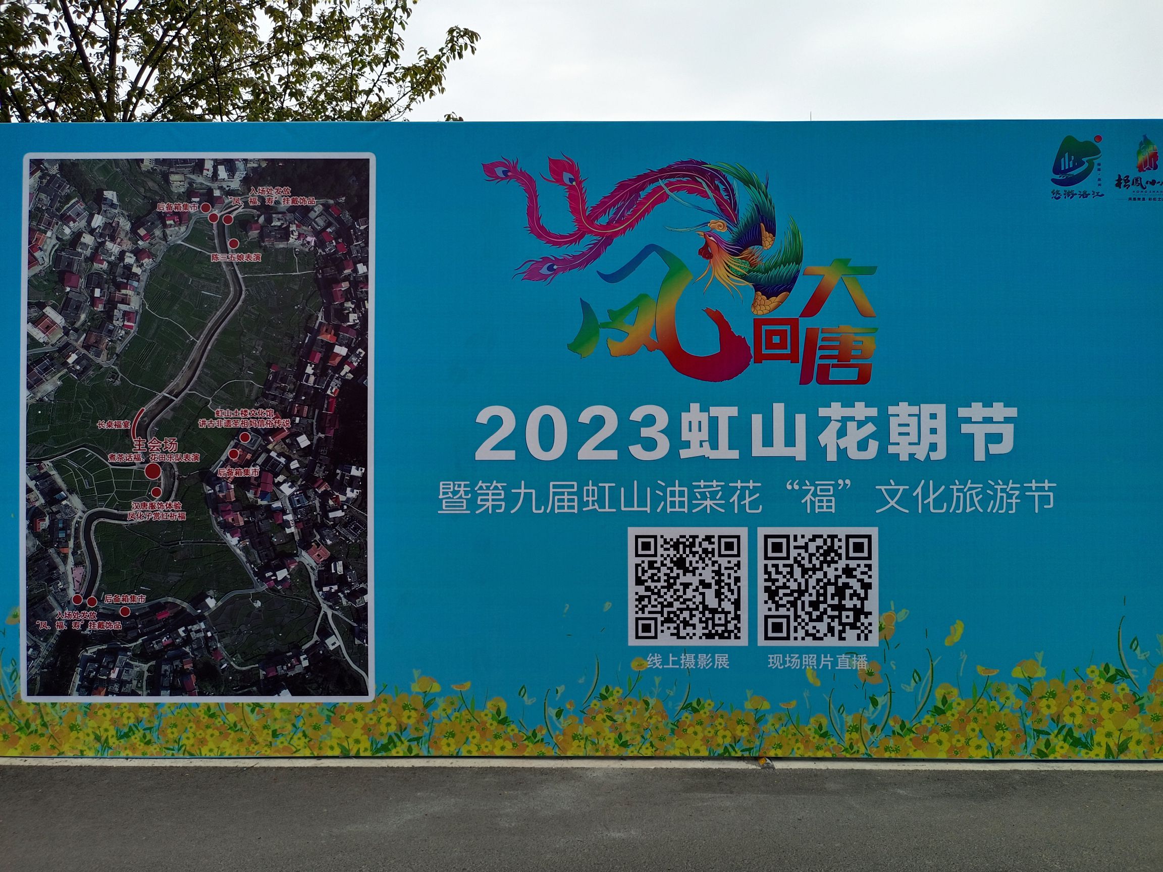 洛江虹山油菜花旅行图片 1