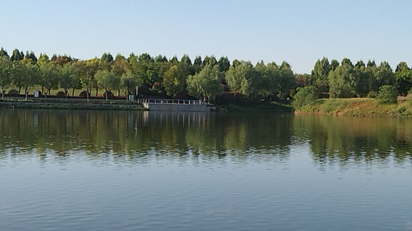 秋湖湿地公园旅行图片 2