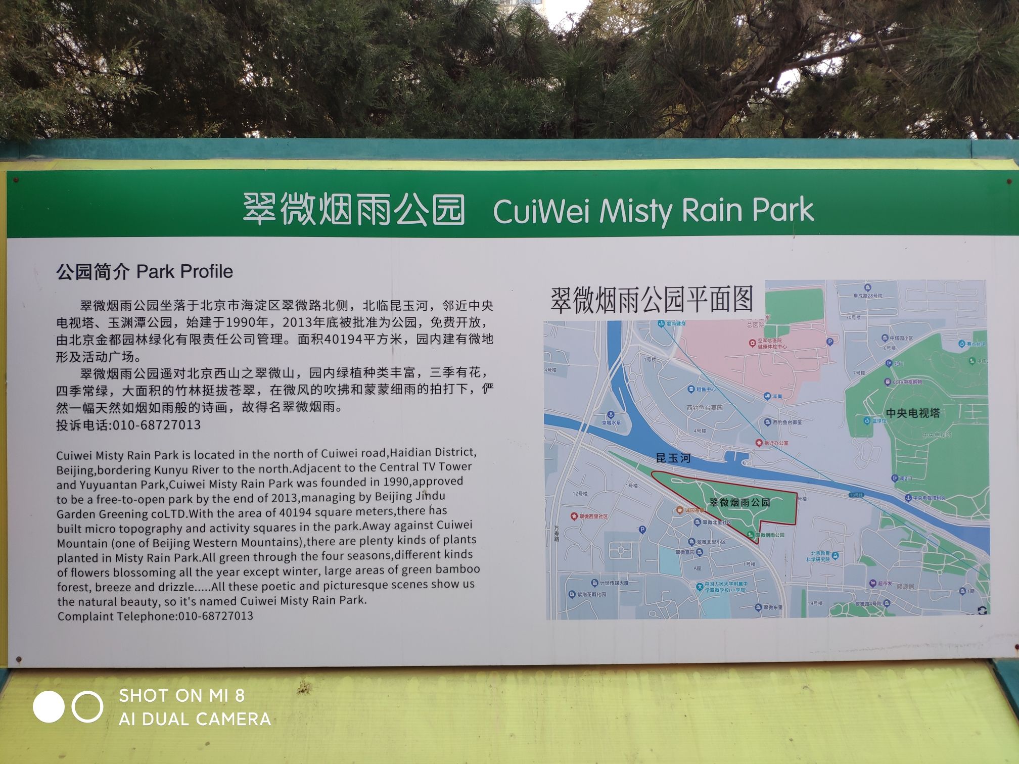 翠微烟雨公园旅行图片 2