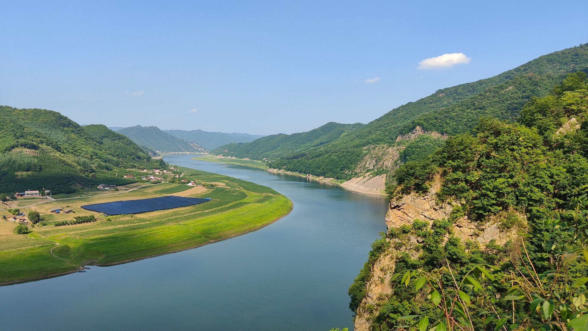 浑江大转弯观景台旅行图片 3