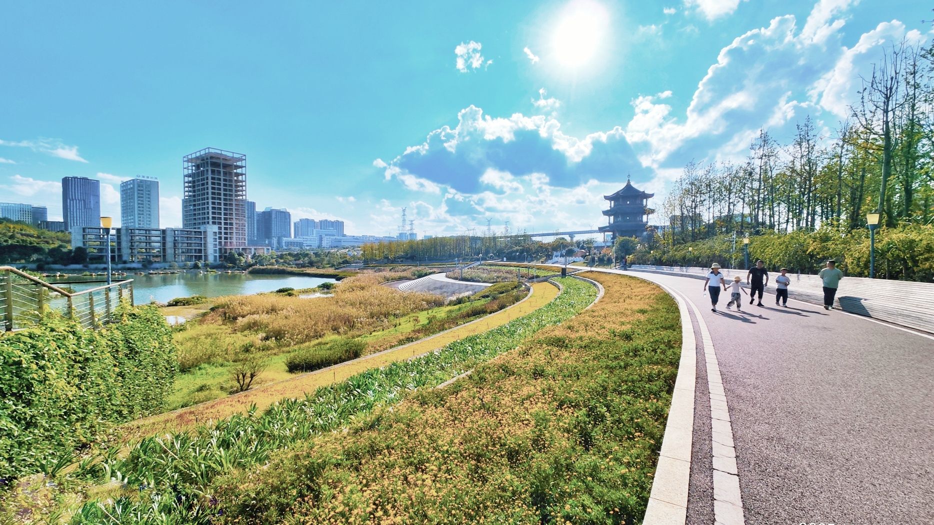 太阳湖滨河公园旅行图片 1