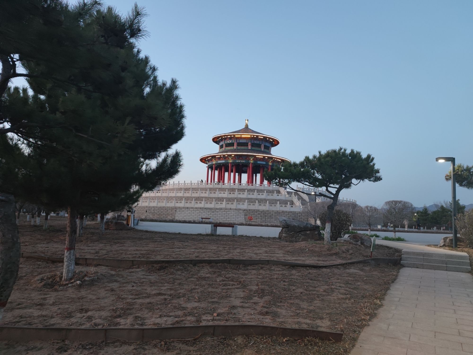 烟墩山烟墩亭旅行图片