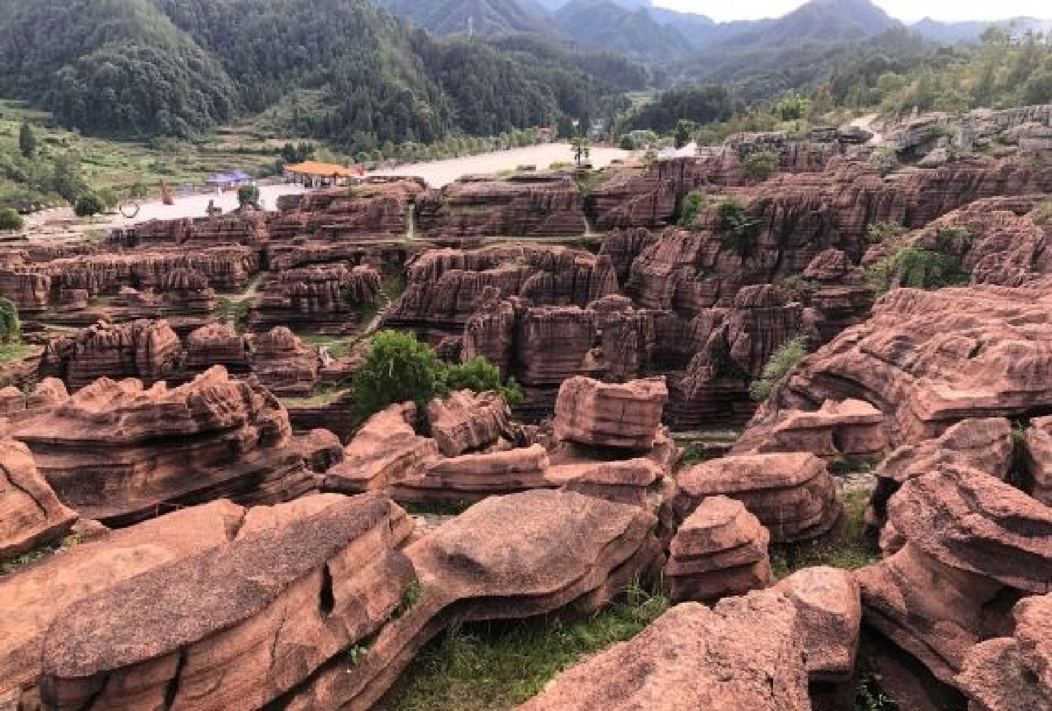酉阳红石林地质公园旅行图片 1