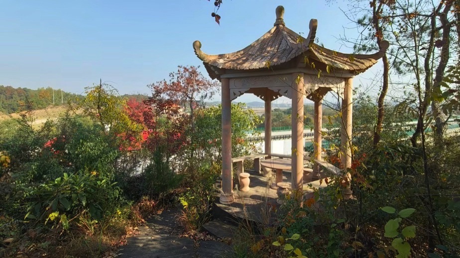 挂排山老君庙实景照片