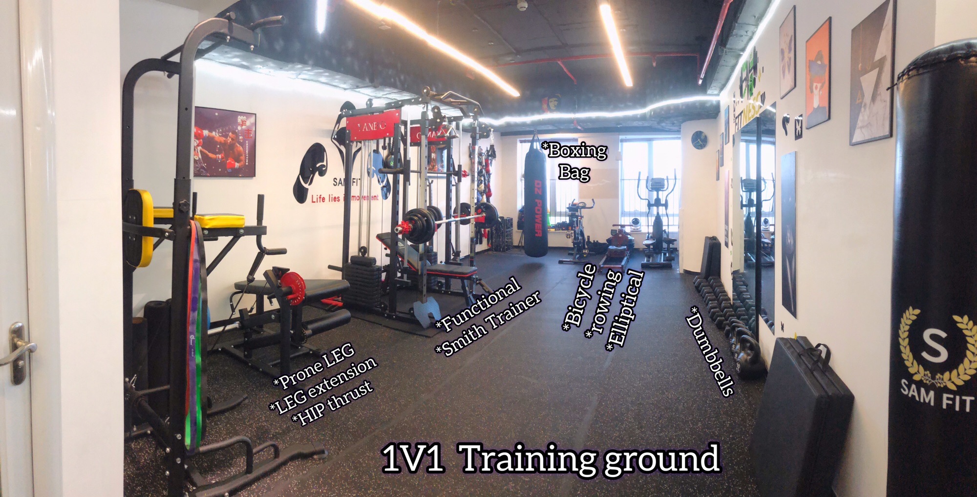 场地封面-SAMFIT健身工作室