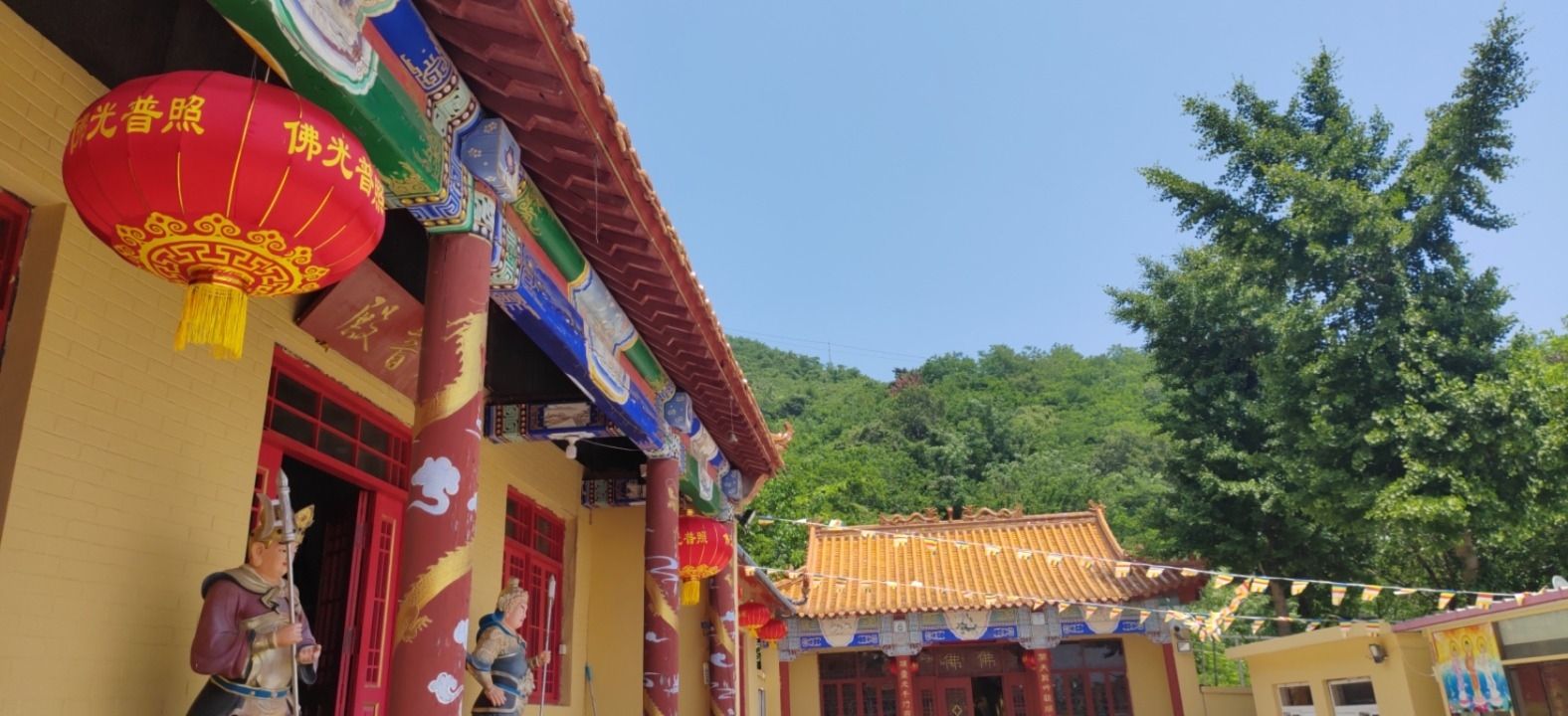 黄山观音庙实景照片