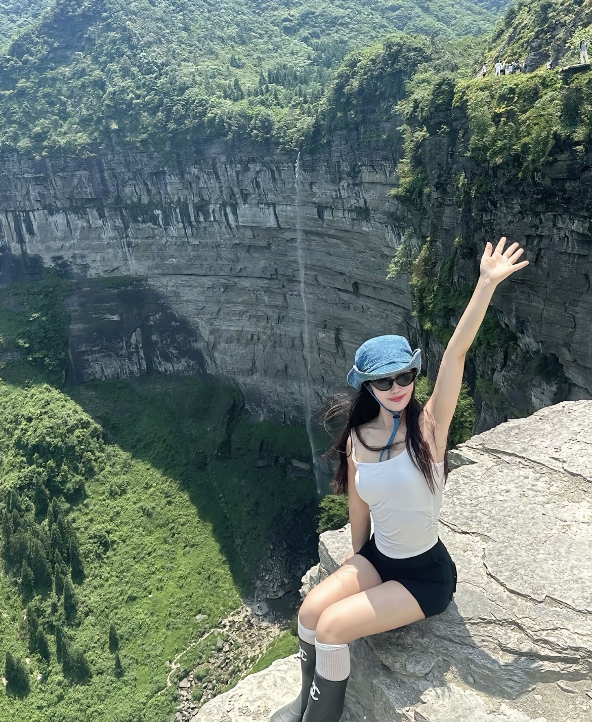 马尿岩瀑布旅行图片 2