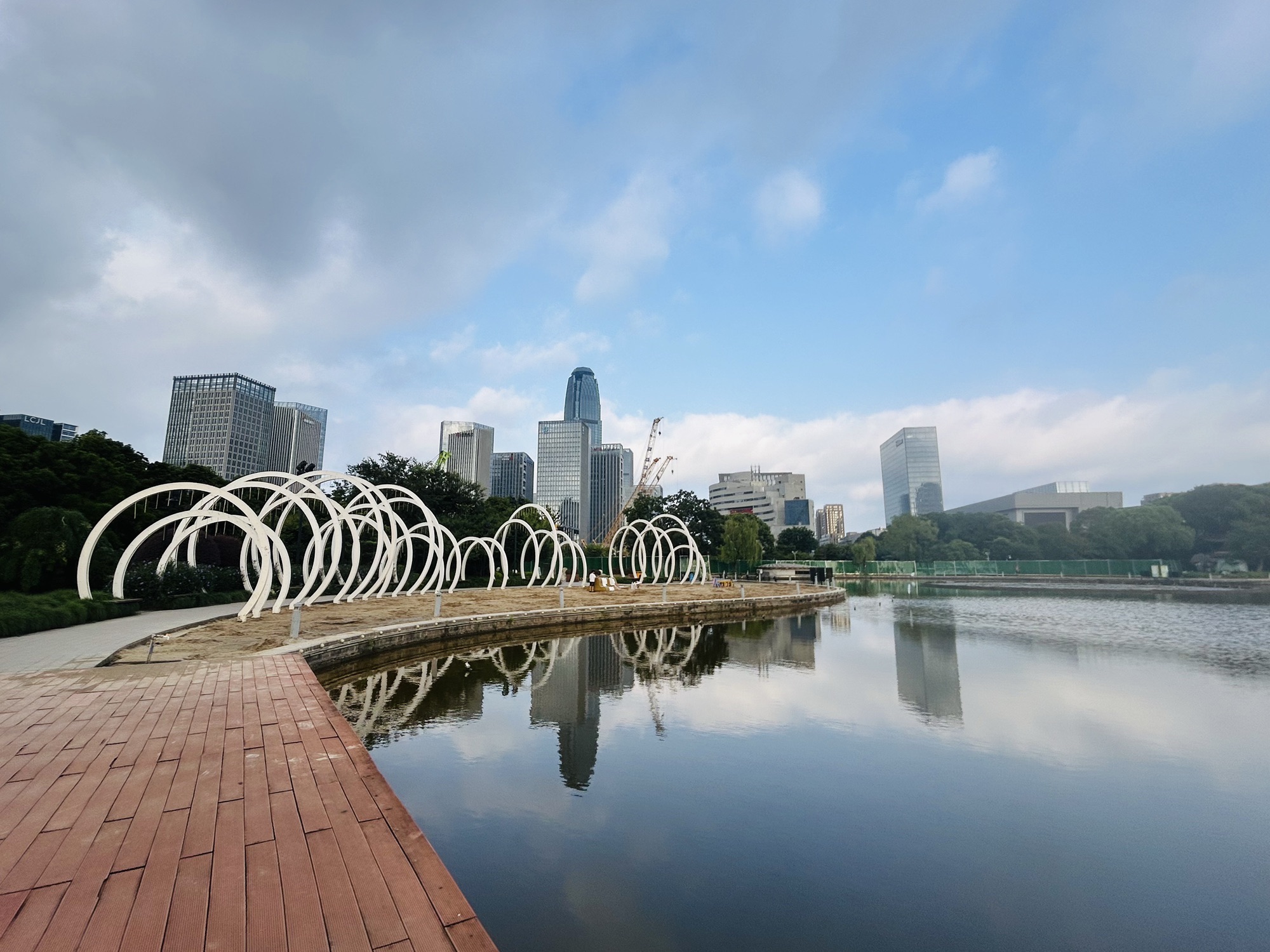 台州市市民广场-水景公园