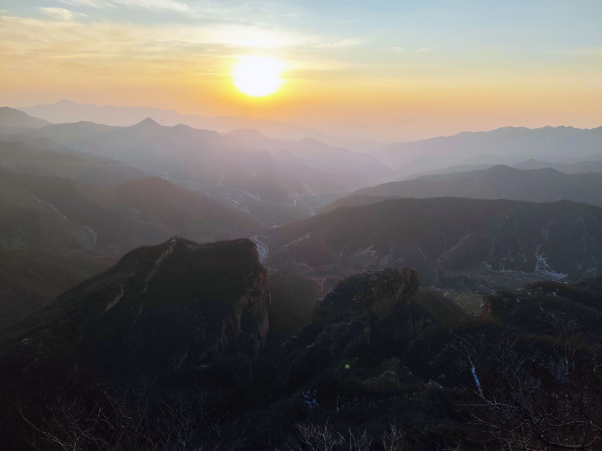 鹤度岭明长城遗址旅行图片 2
