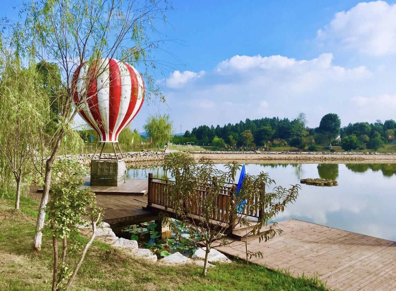 中国官塘湖生态旅游风景区旅行图片 3
