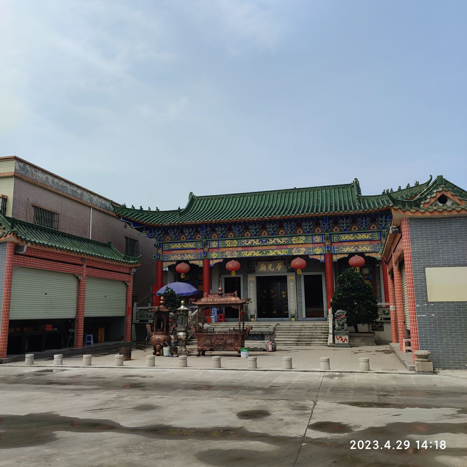 横栏华光庙实景照片