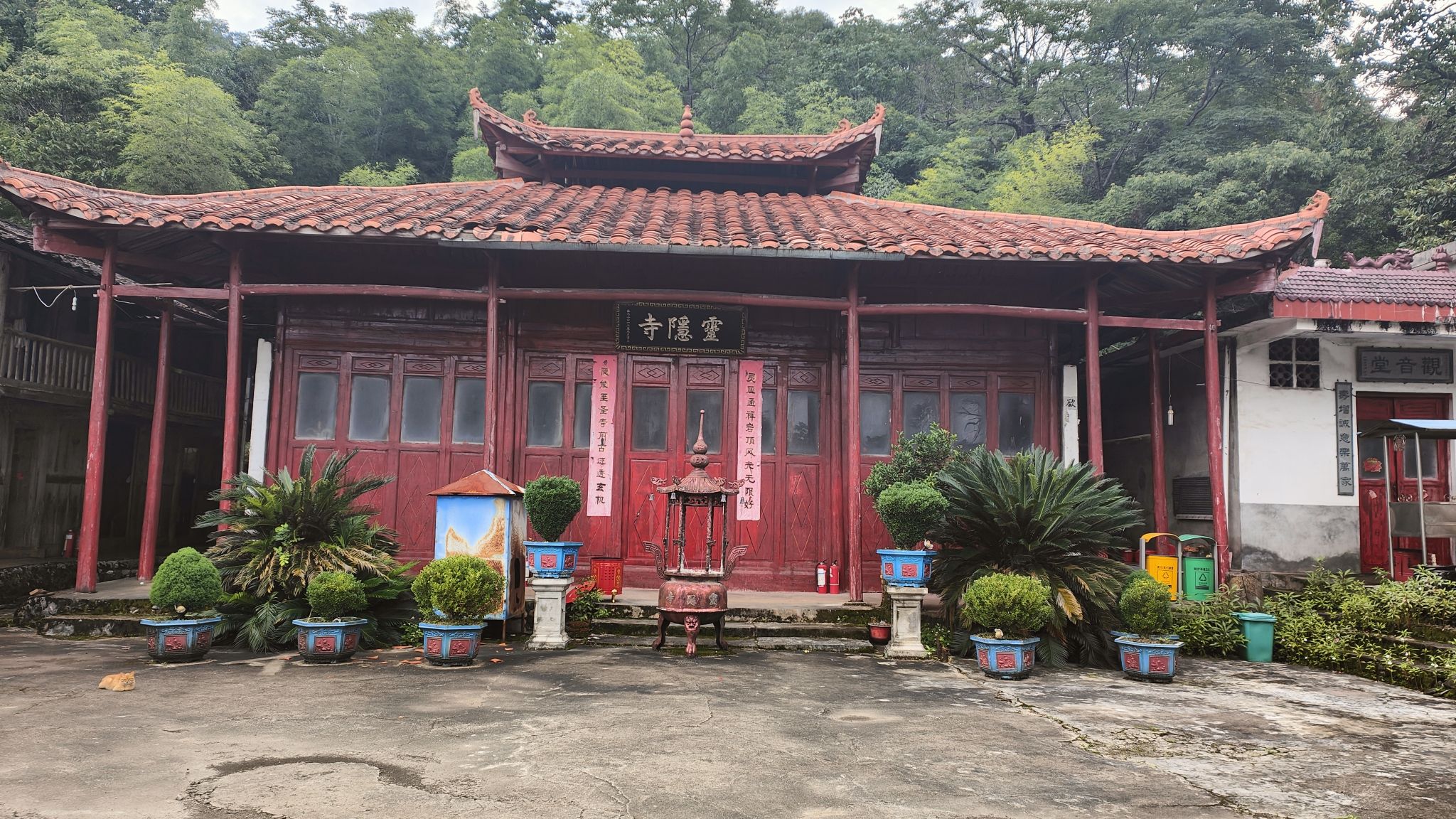 灵隐寺实景照片