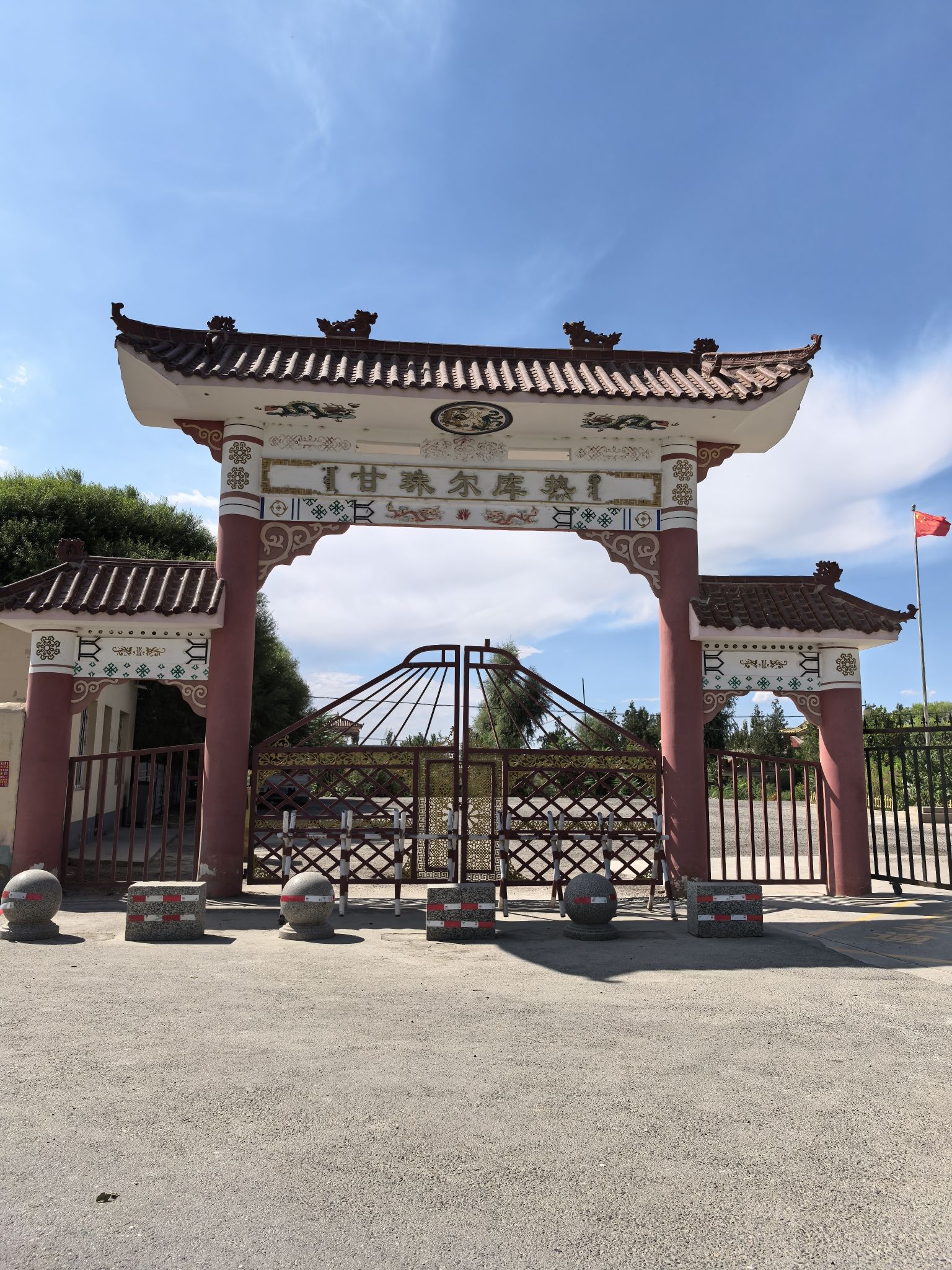 甘珠尔库热喇嘛庙实景照片