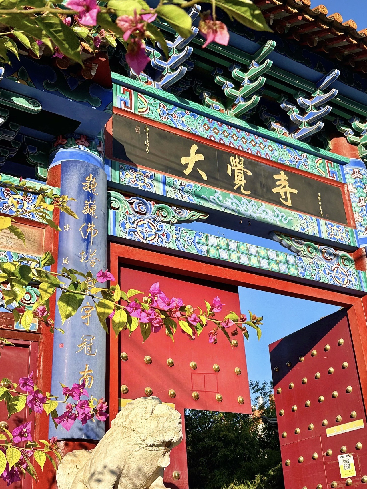 大觉寺实景照片