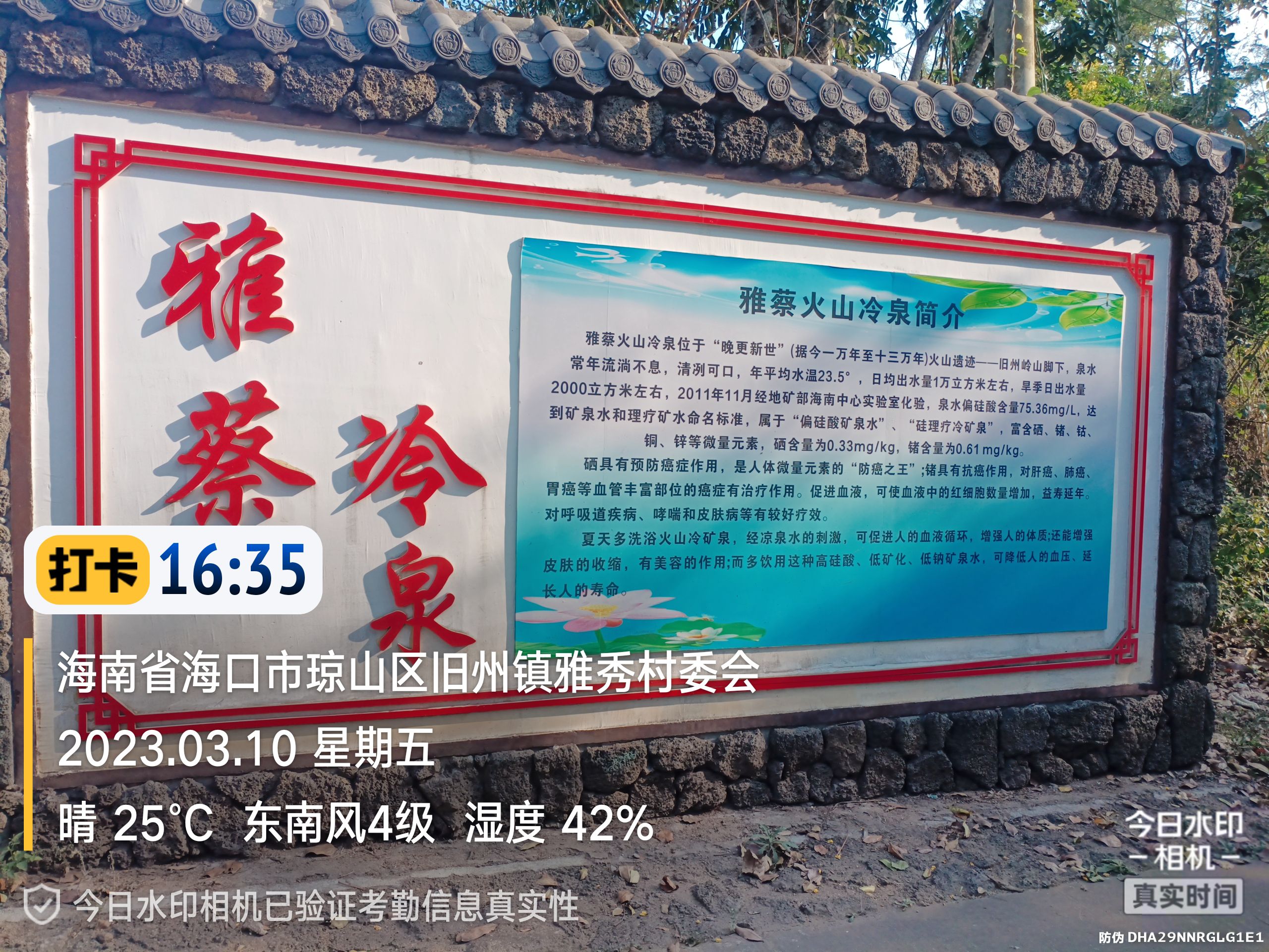 雅蔡冷泉旅行图片 3