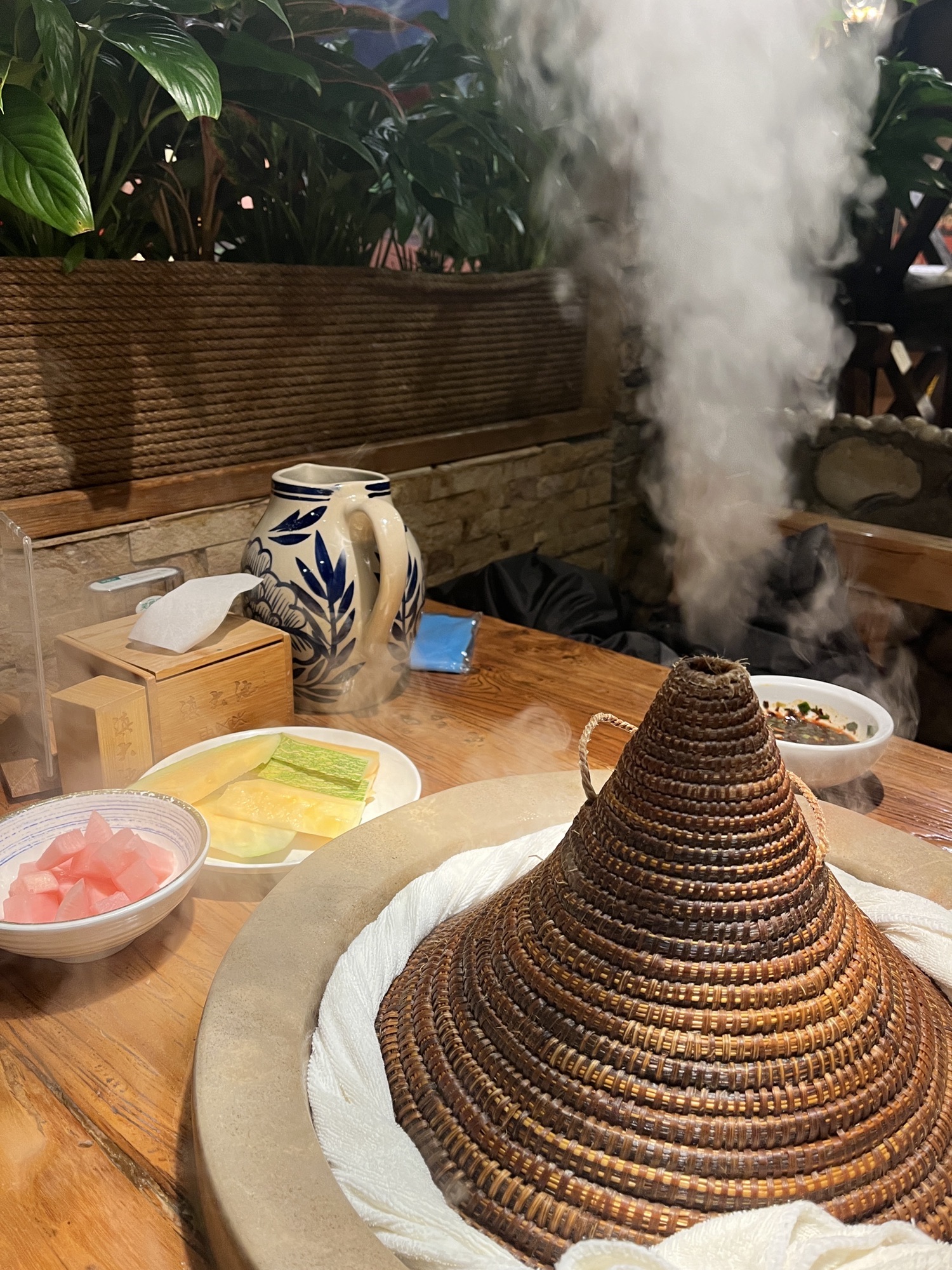 전대치 운남 요리 · 스팀 돌솥물고기(왕징청잉점)