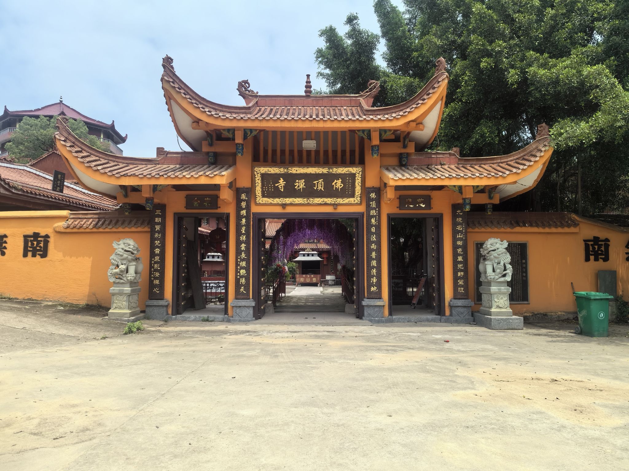 佛顶禅寺实景照片