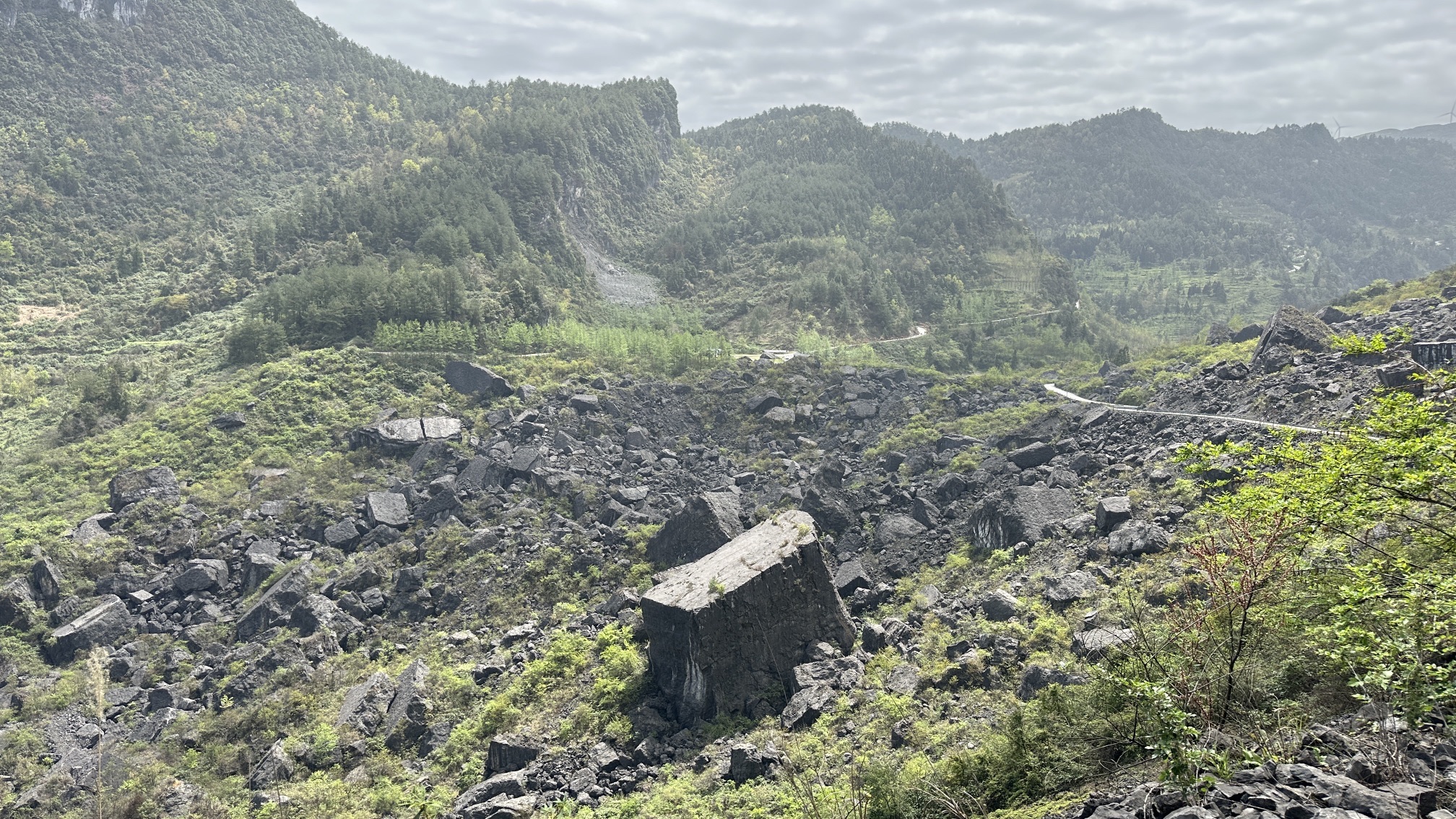 鸡尾山地质公园旅行图片 1