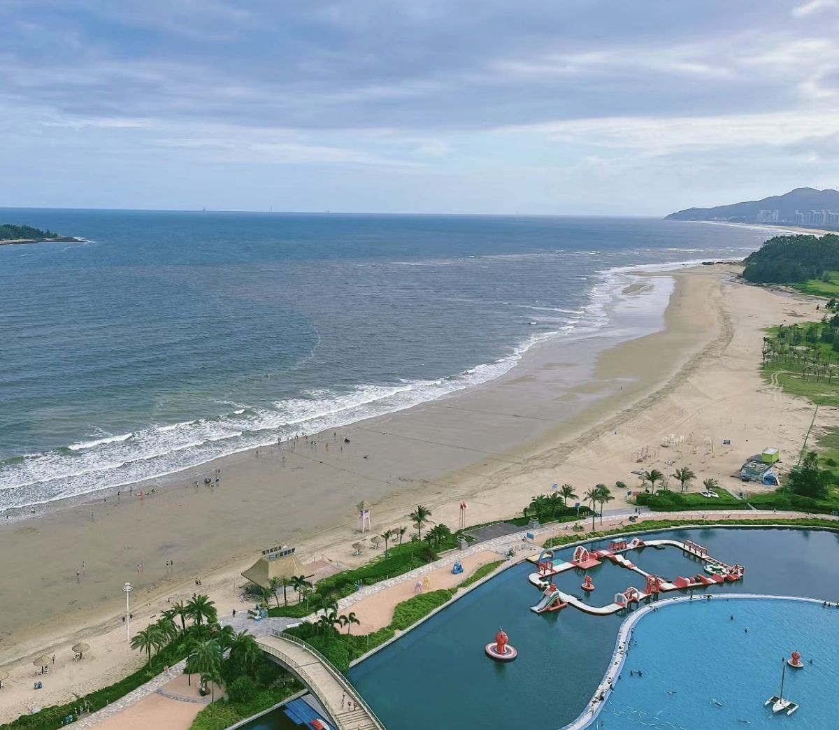 海陵岛闸坡大角湾十里银滩度假村