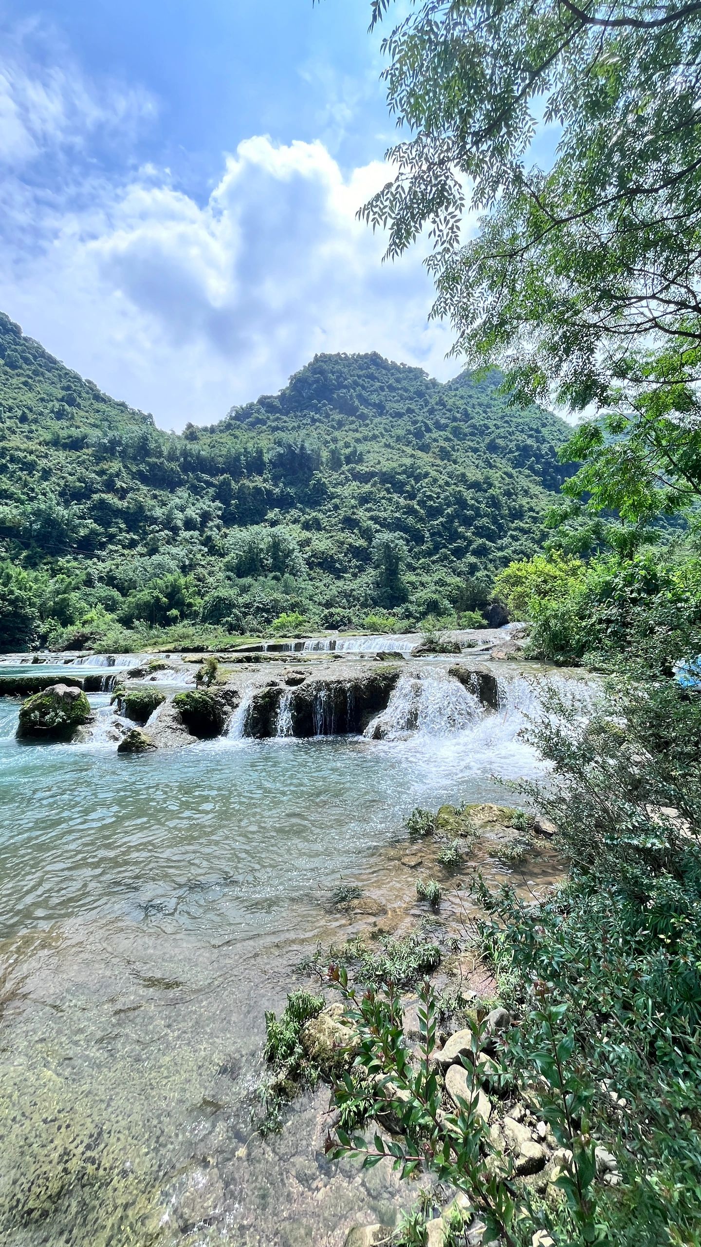 中渡响水瀑布旅行图片 2