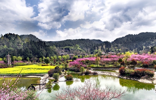 正安桃花源记景区旅行图片 2