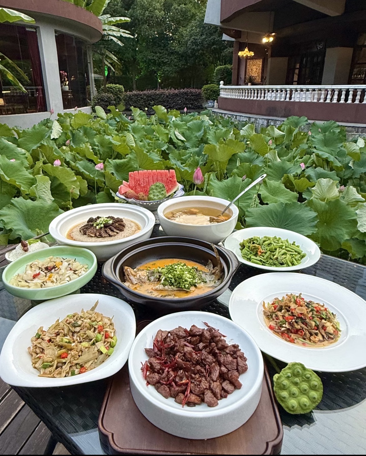 蓉园六号庭院中餐厅