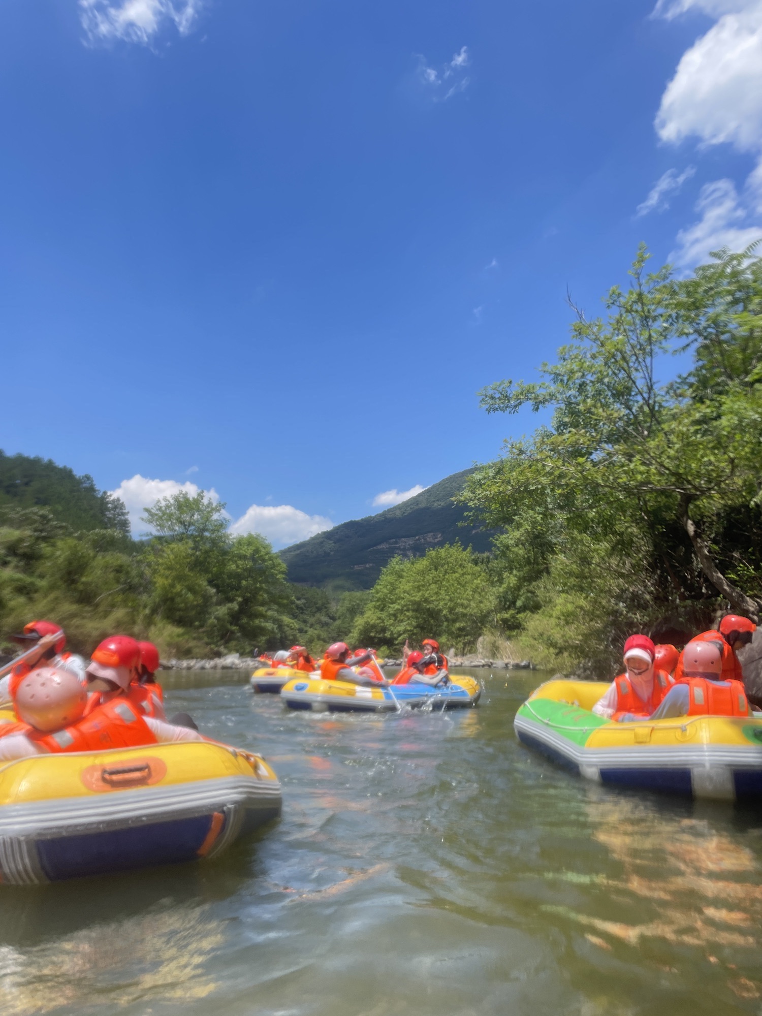 金刚台峡谷漂流终漂点(暂停开放)旅行图片 1