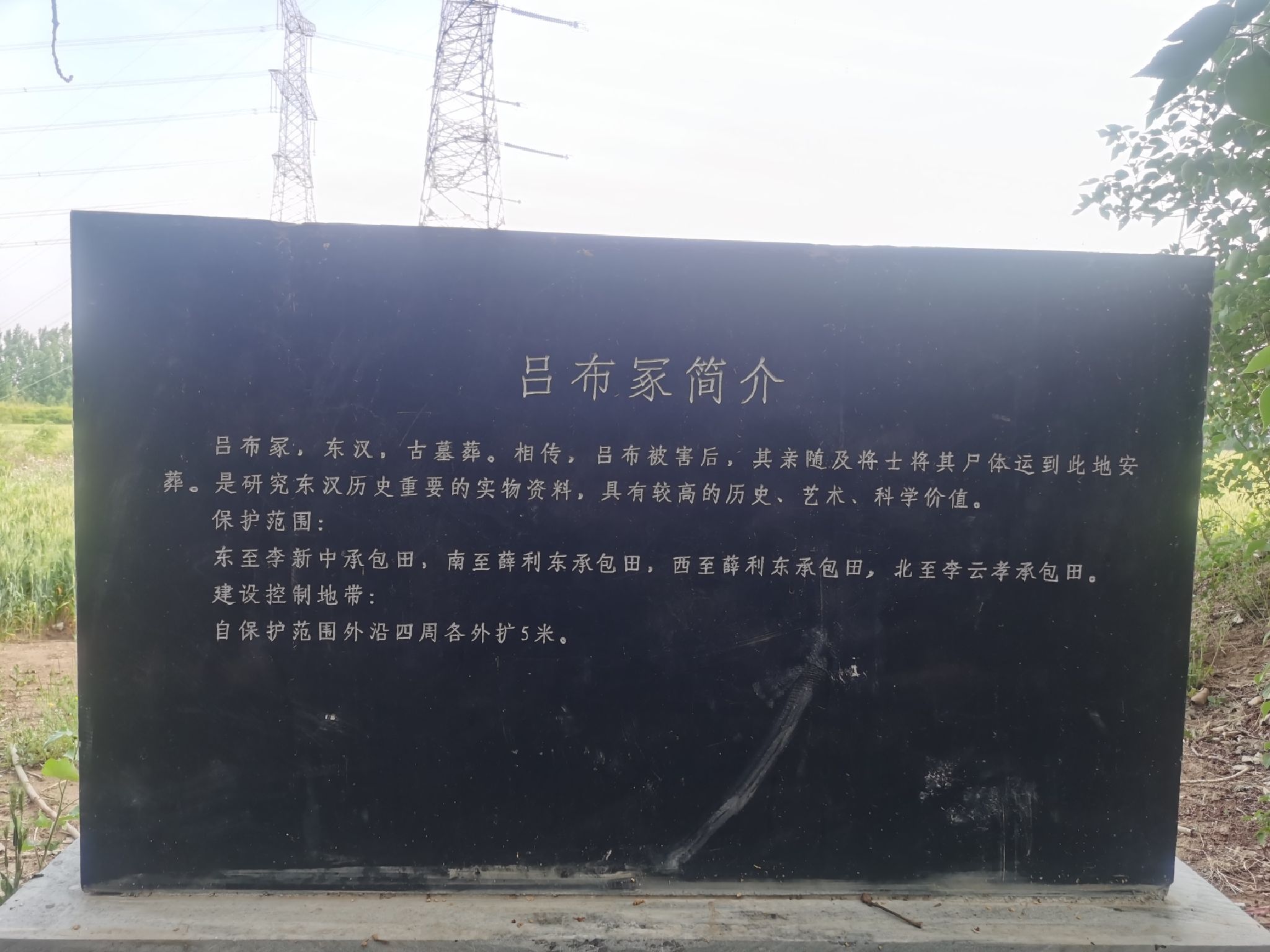 吕布墓旅行图片 2