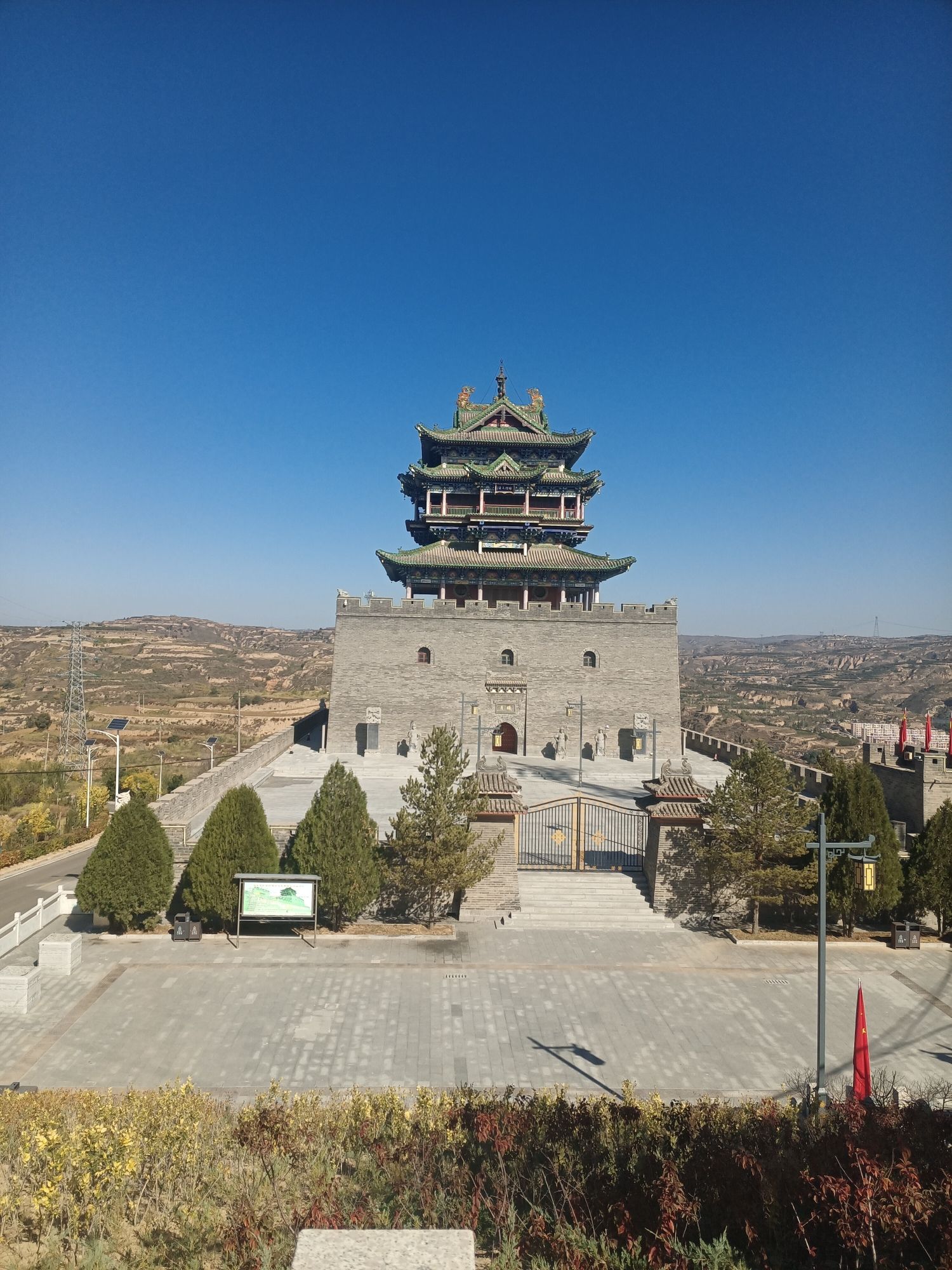 偏关县护城楼旅行图片 3